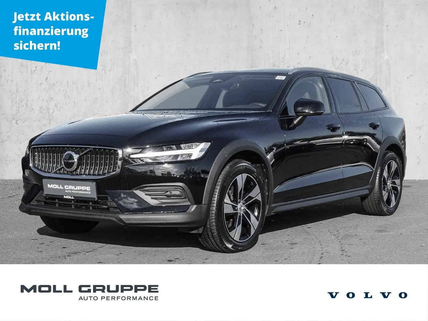 Volvo V60 Cross Country B4 AWD Plus 4xSHZ ACC LED Schwarz - 1