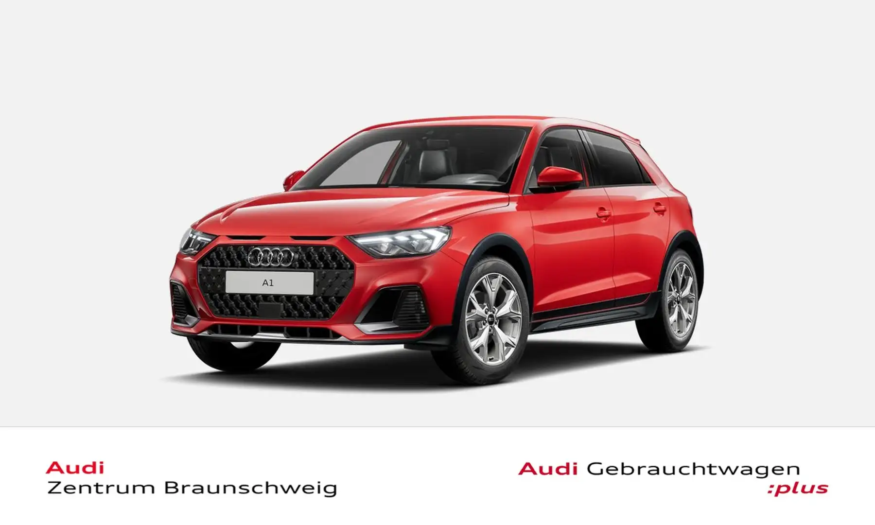 Audi A1 allstreet 30 TFSI S-tronic LED+PDC+SHZ Rot - 1