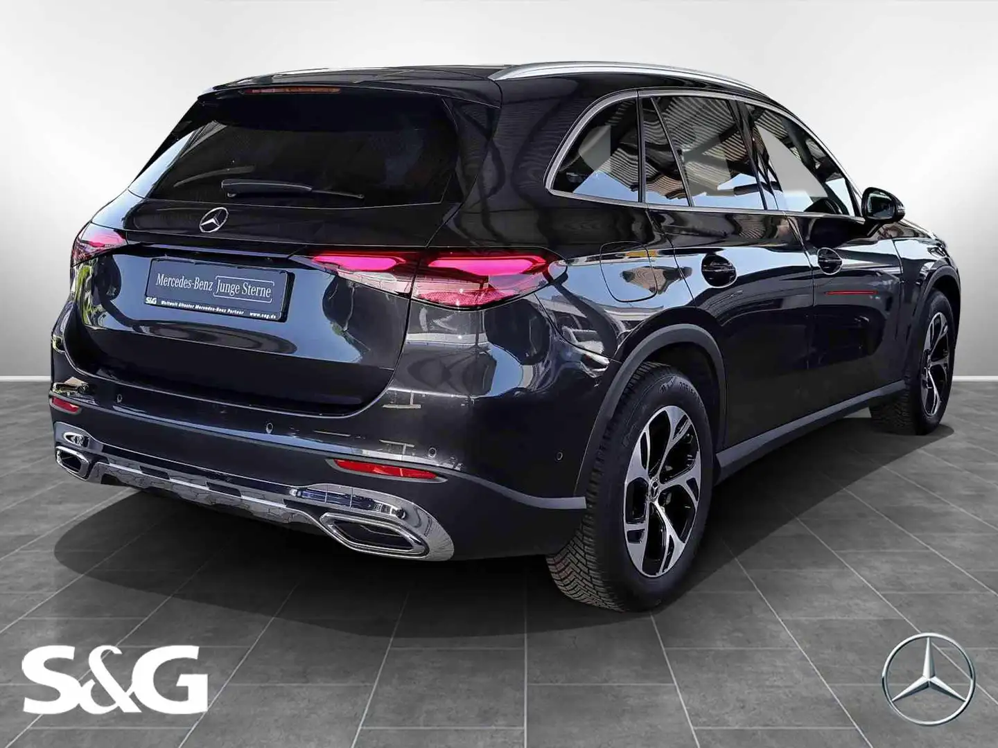 Mercedes-Benz GLC 200 4M TOTWINKEL+MEMORY+KAMERA+CARPLAY+18" Szary - 2