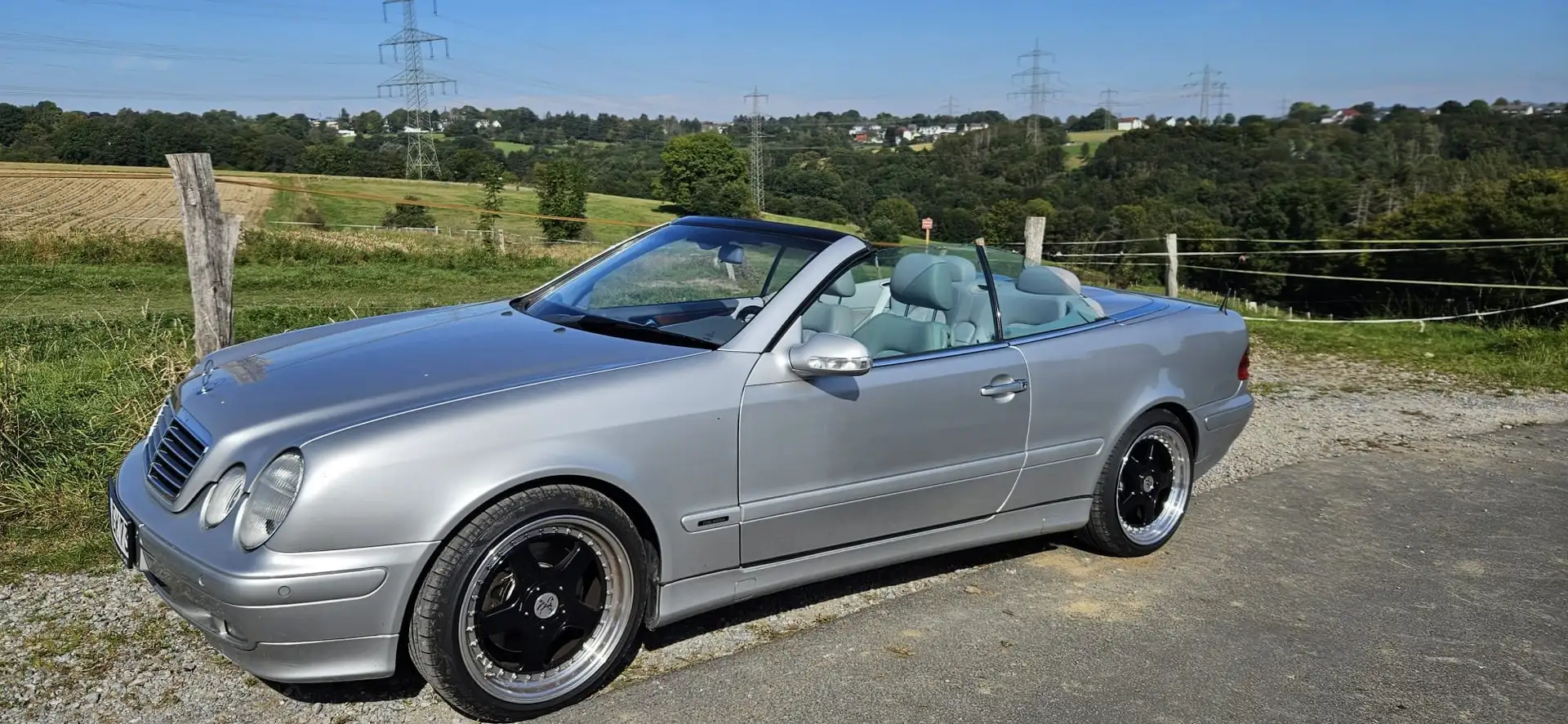 Mercedes-Benz CLK 200 Kompressor srebrna - 1