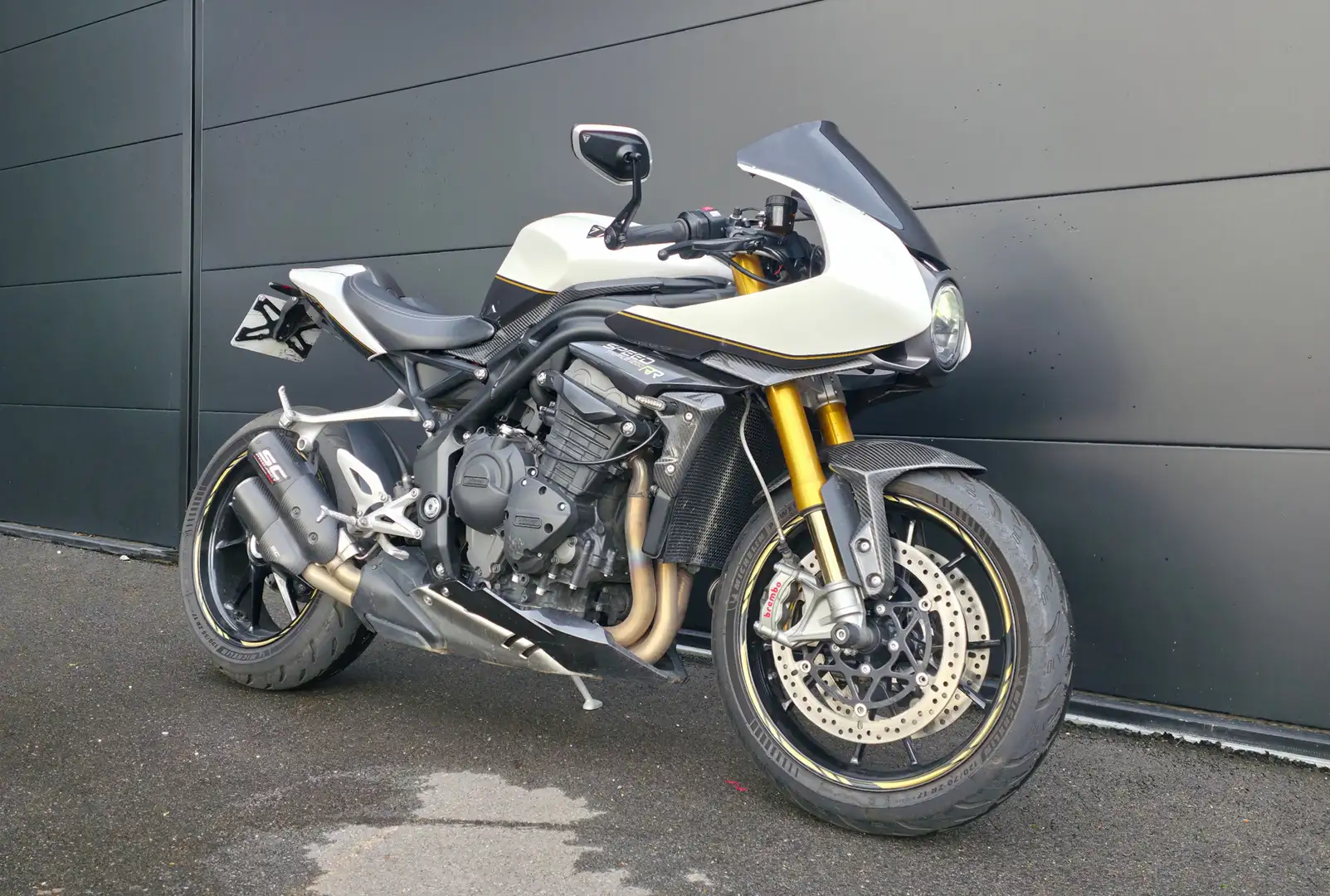 Triumph Speed Triple 1200 RR Білий - 1
