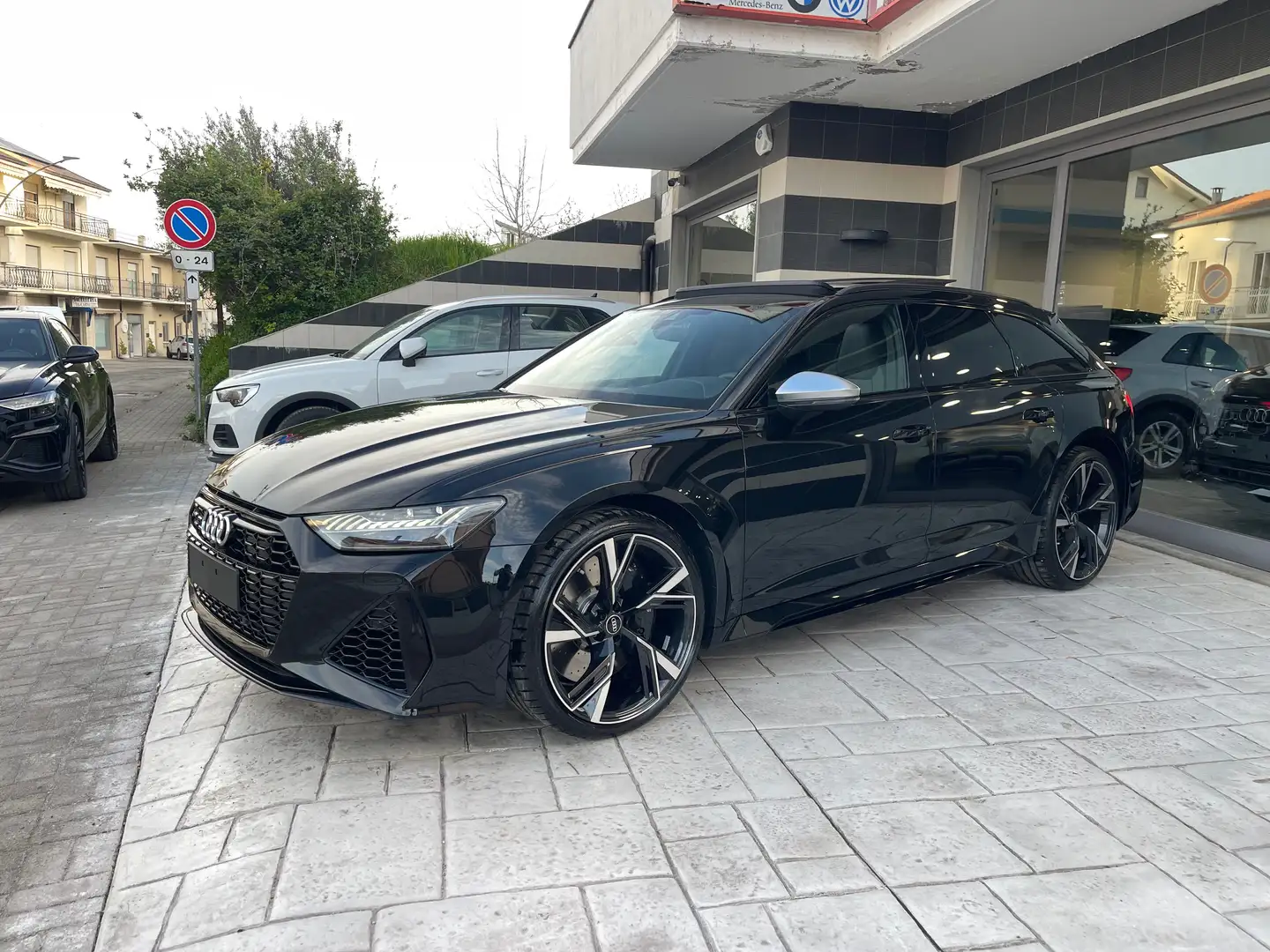 Audi RS6 Avant 4.0 mhev quattro tiptronic Nero - 1
