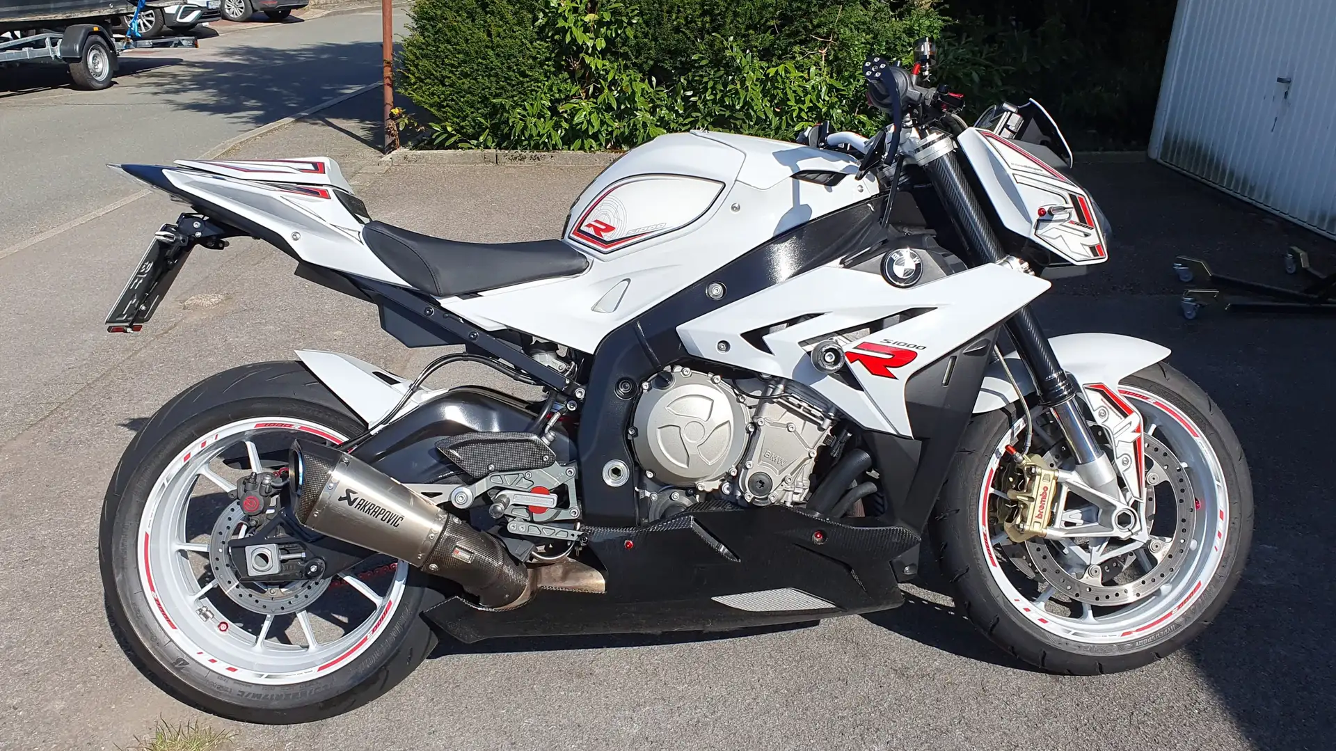 BMW S 1000 R Biały - 1
