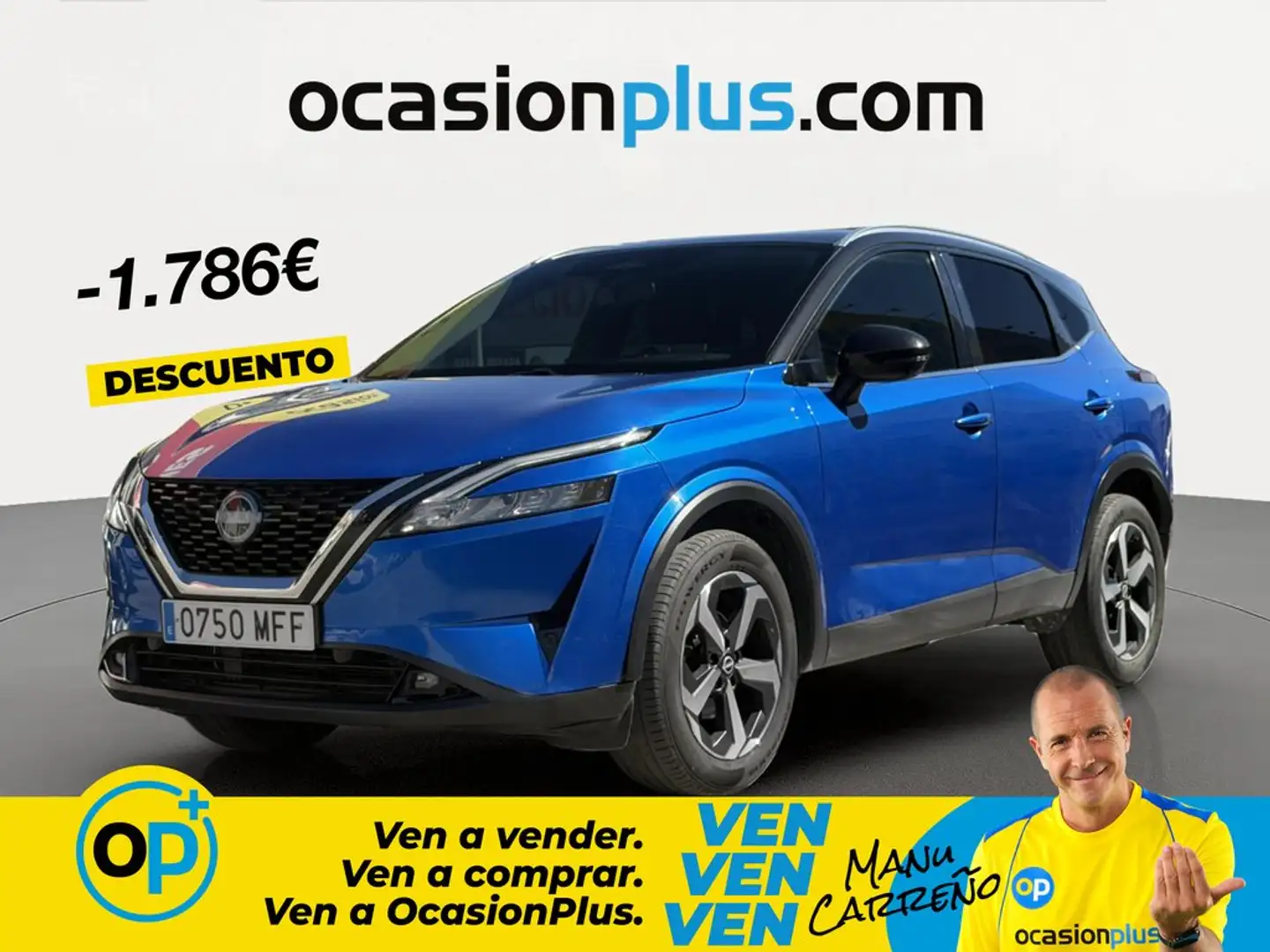 Nissan Qashqai 1.3 DIG-T mHEV 12V N-Connecta 4x2 103kW Azul - 1