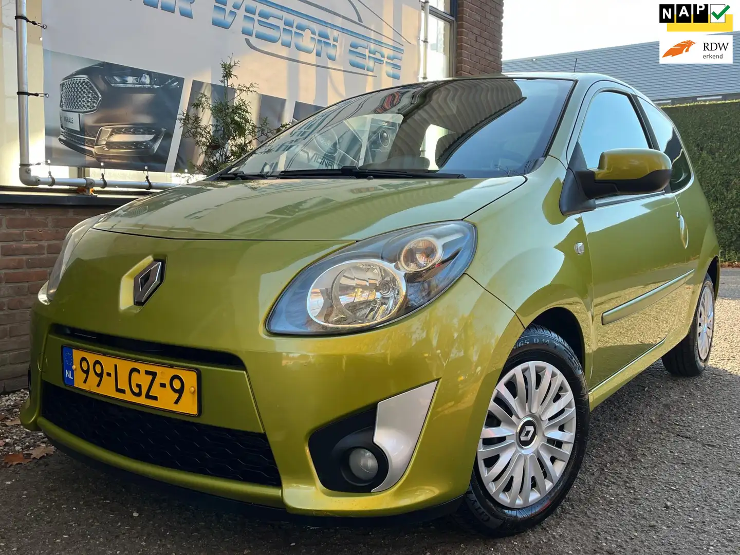 Renault Twingo 1.2-16V Dynamique|Automaat|Cruise|Nw APK| Sárga - 1