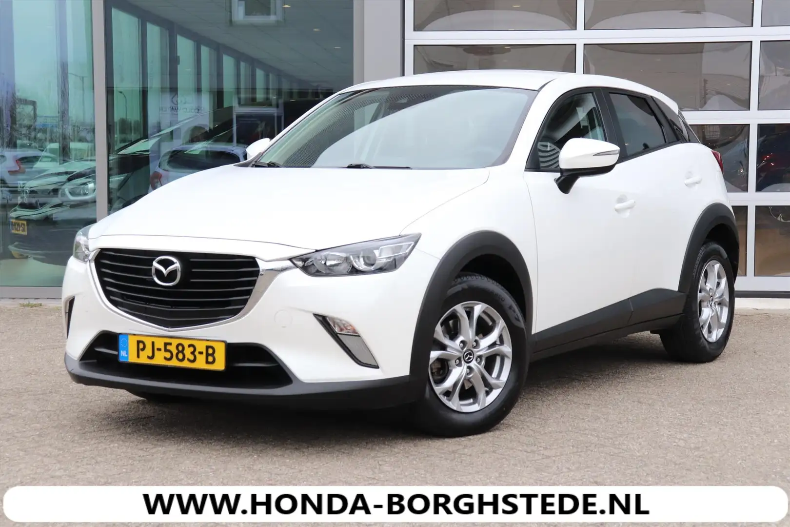 Mazda CX-3 2.0 SKYACTIV-G 120pk TS+. Rijklaar Blanc - 1