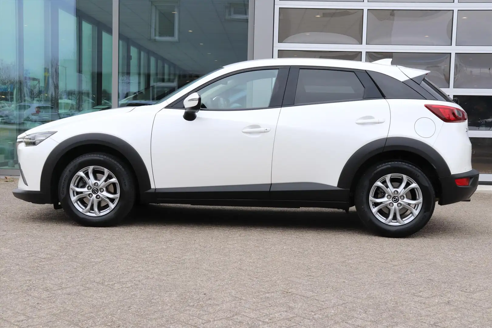 Mazda CX-3 2.0 SKYACTIV-G 120pk TS+. Rijklaar Blanc - 2