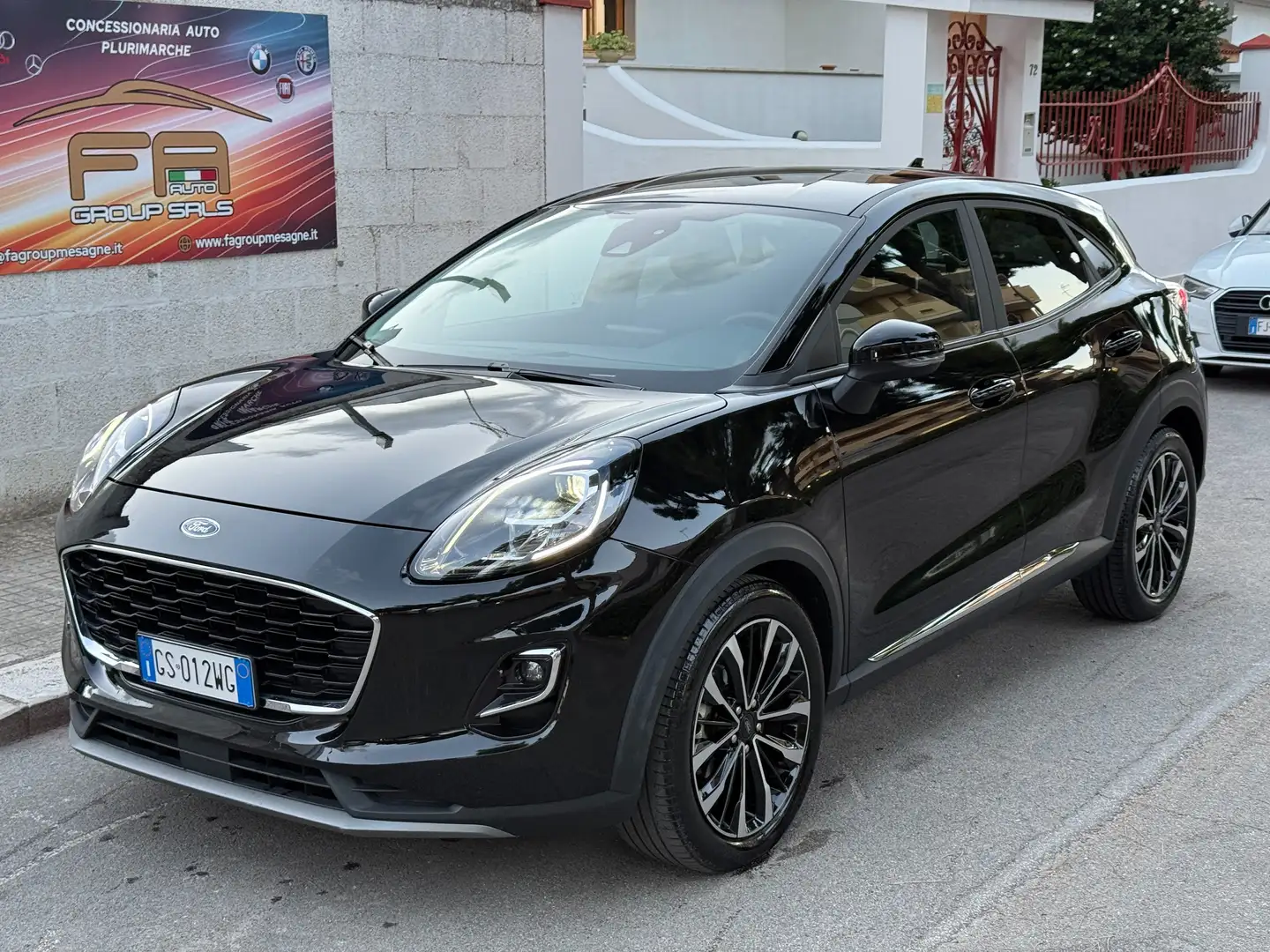Ford Puma 1.0 EcoBoost Hybrid S&S Titanium NAVI PELLE Nero - 1