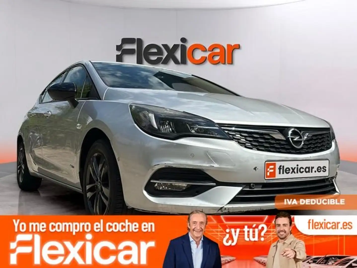 Opel Astra 1.2T S/S Design & Tech 130 Gris - 1