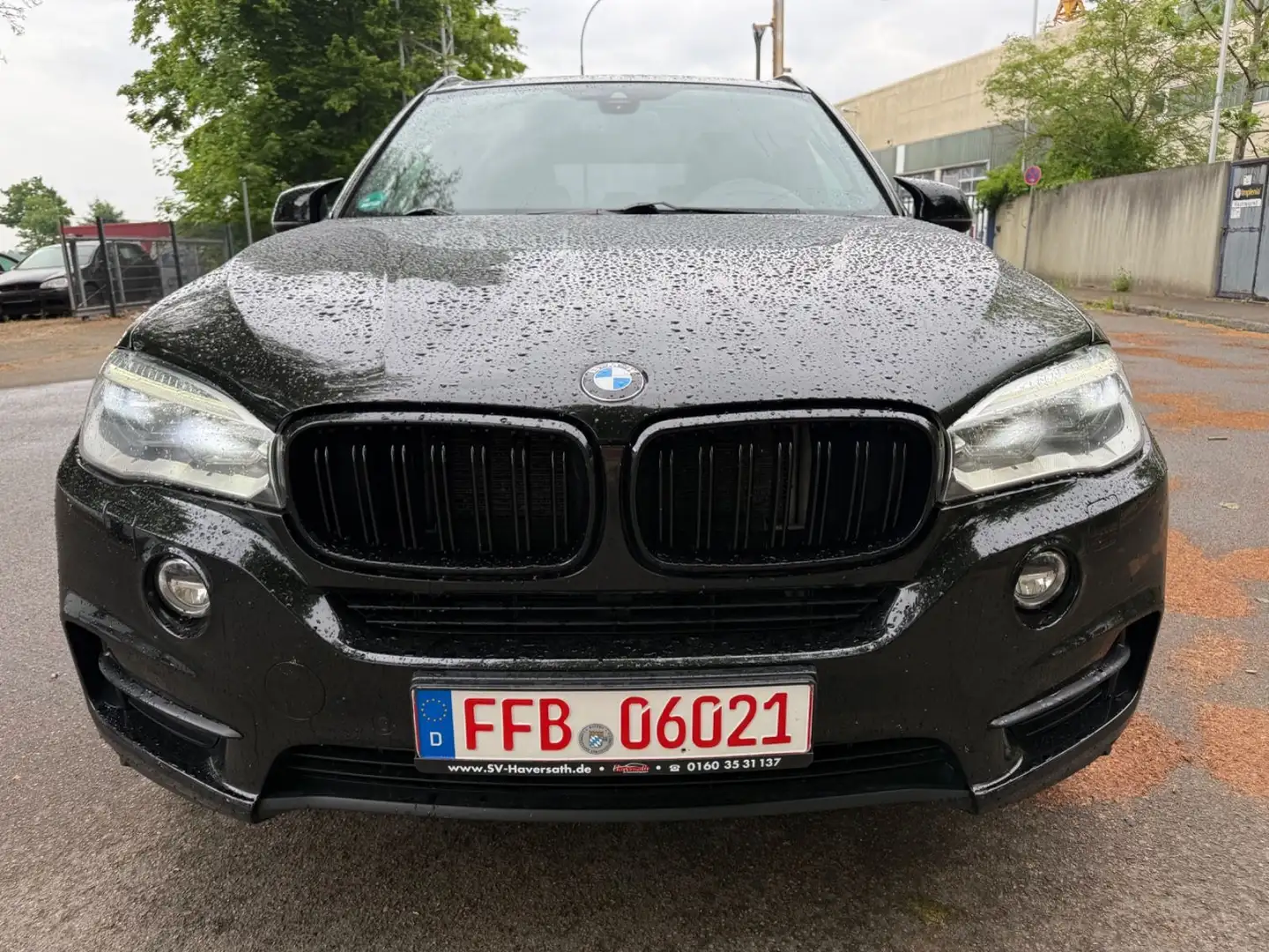 BMW X5 xDrive 40d Austauschmotor 88Tkm AHK HU 5.2027 Czarny - 1