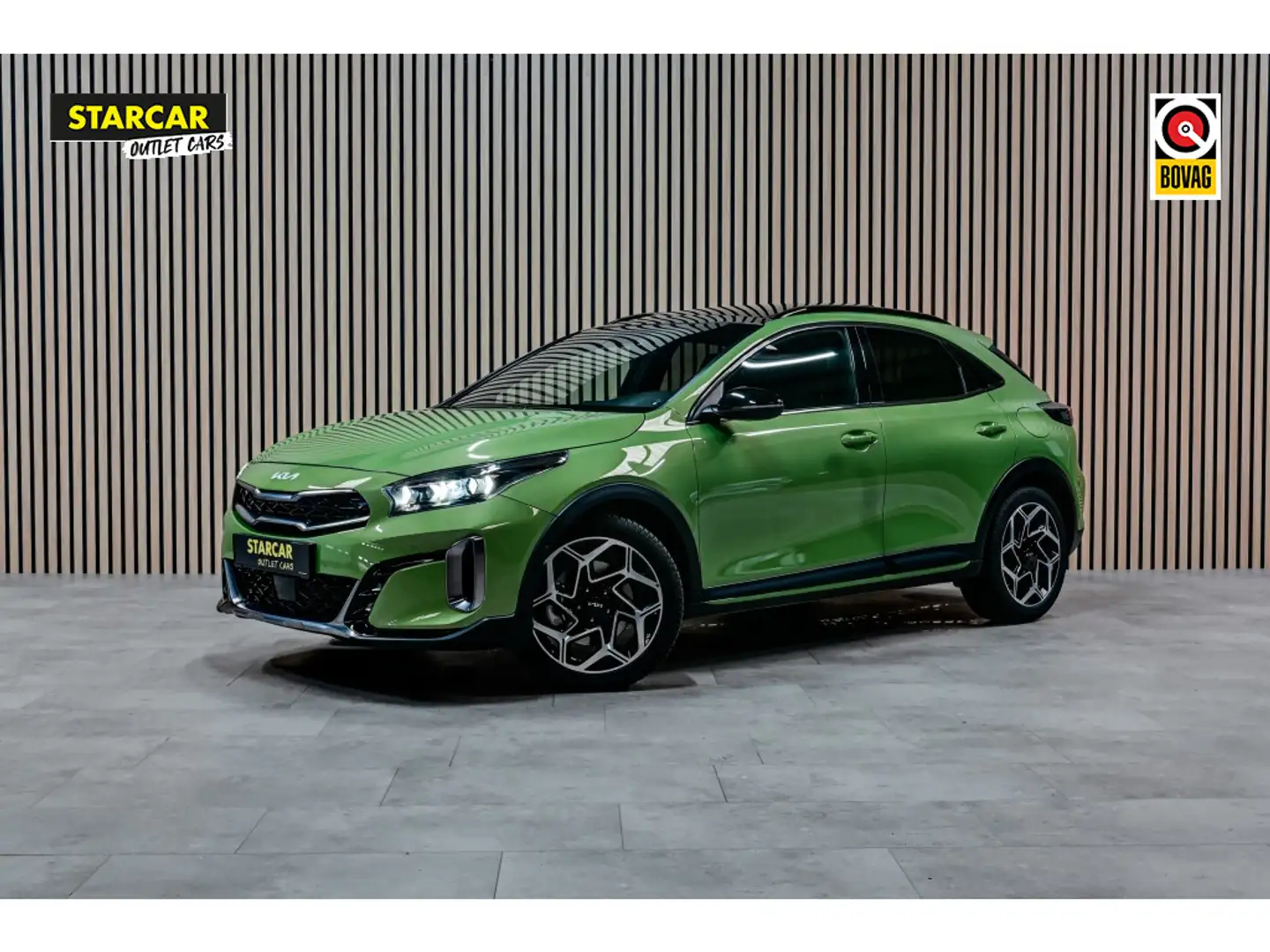 Kia XCeed 1.6 T-GDI AUTOMAAT| GT Line JBL|PANO|SPORTUITLAAT| Groen - 1