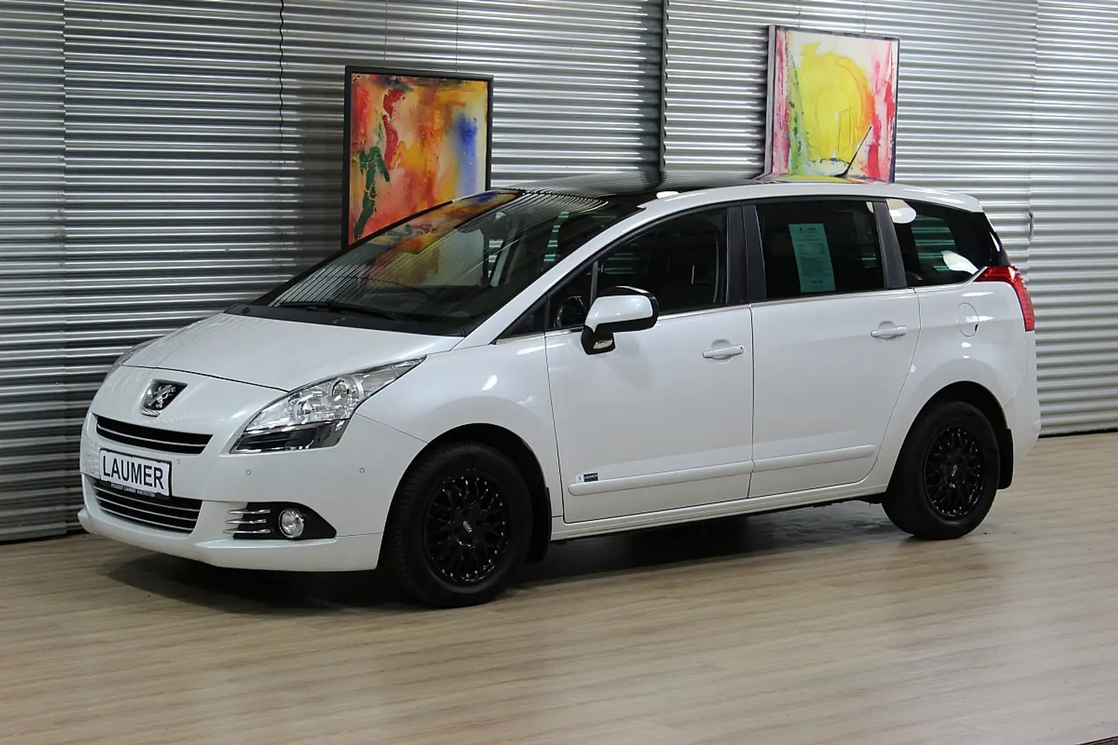 Peugeot 5008 1,6 HDI 115 FAP Professional Navi/Glasdach/Anhä... Blanc - 1