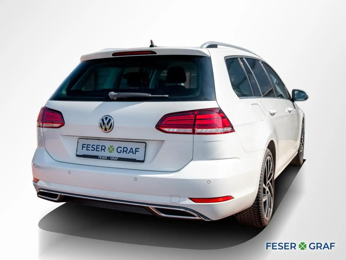 Volkswagen Golf VII Variant Highline 1.5TSI DSG LED/ACC/NAVI Blanc - 2