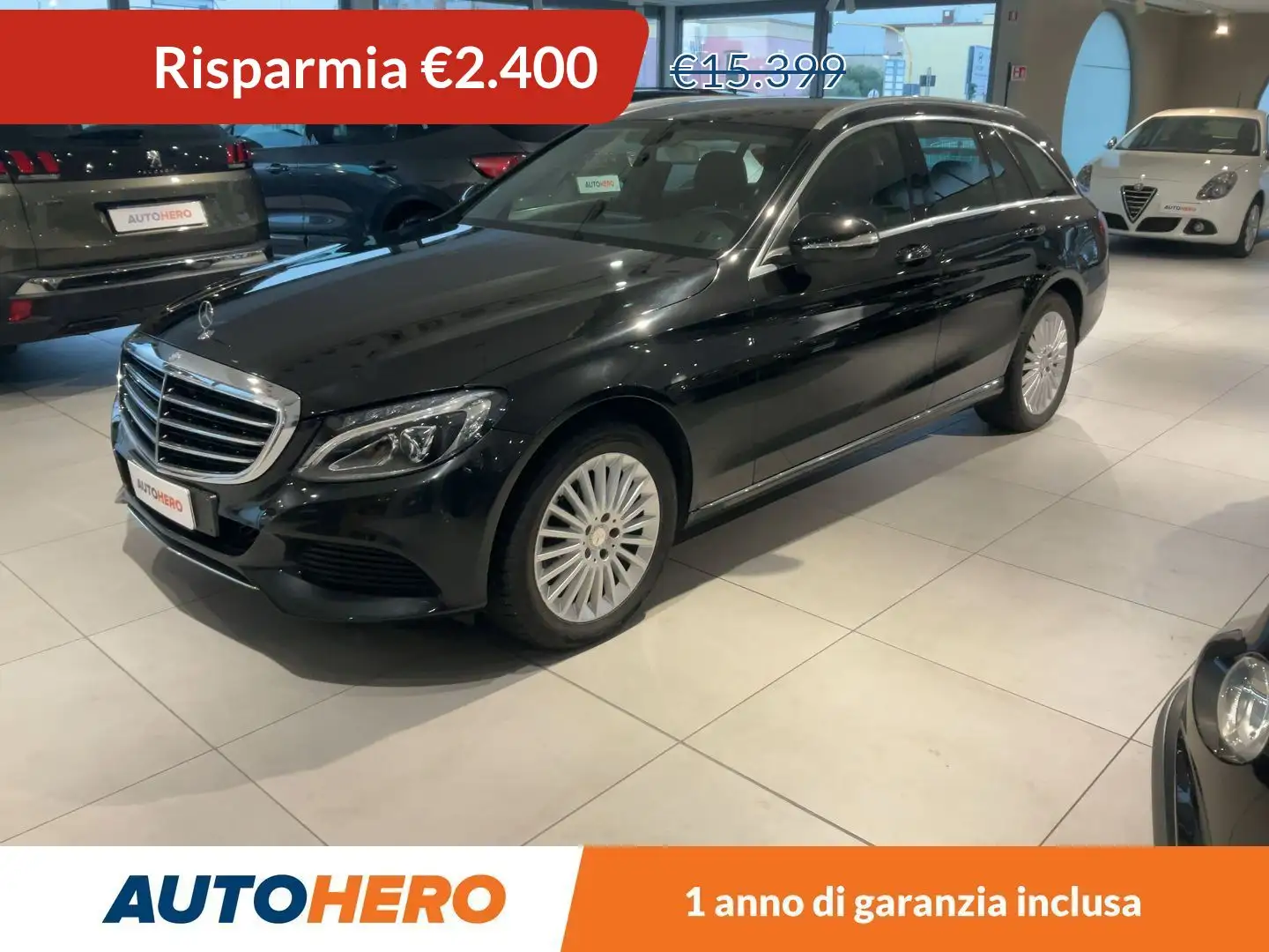 Mercedes-Benz C 200 C 200 d Exclusive Fekete - 1