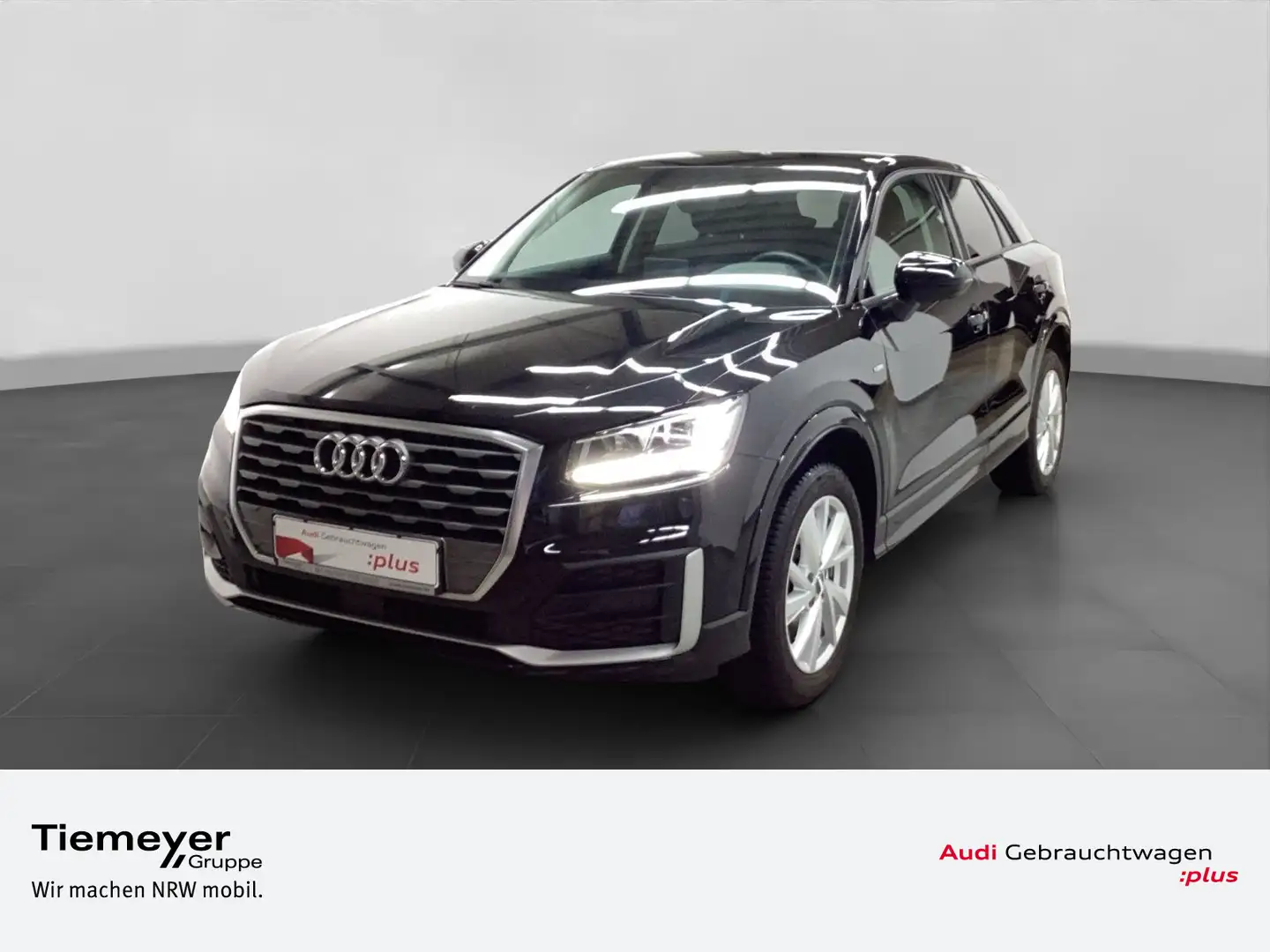 Audi Q2 35 TFSI S LINE LM19 AHK LED ISOFIX PRIVACY Schwarz - 1