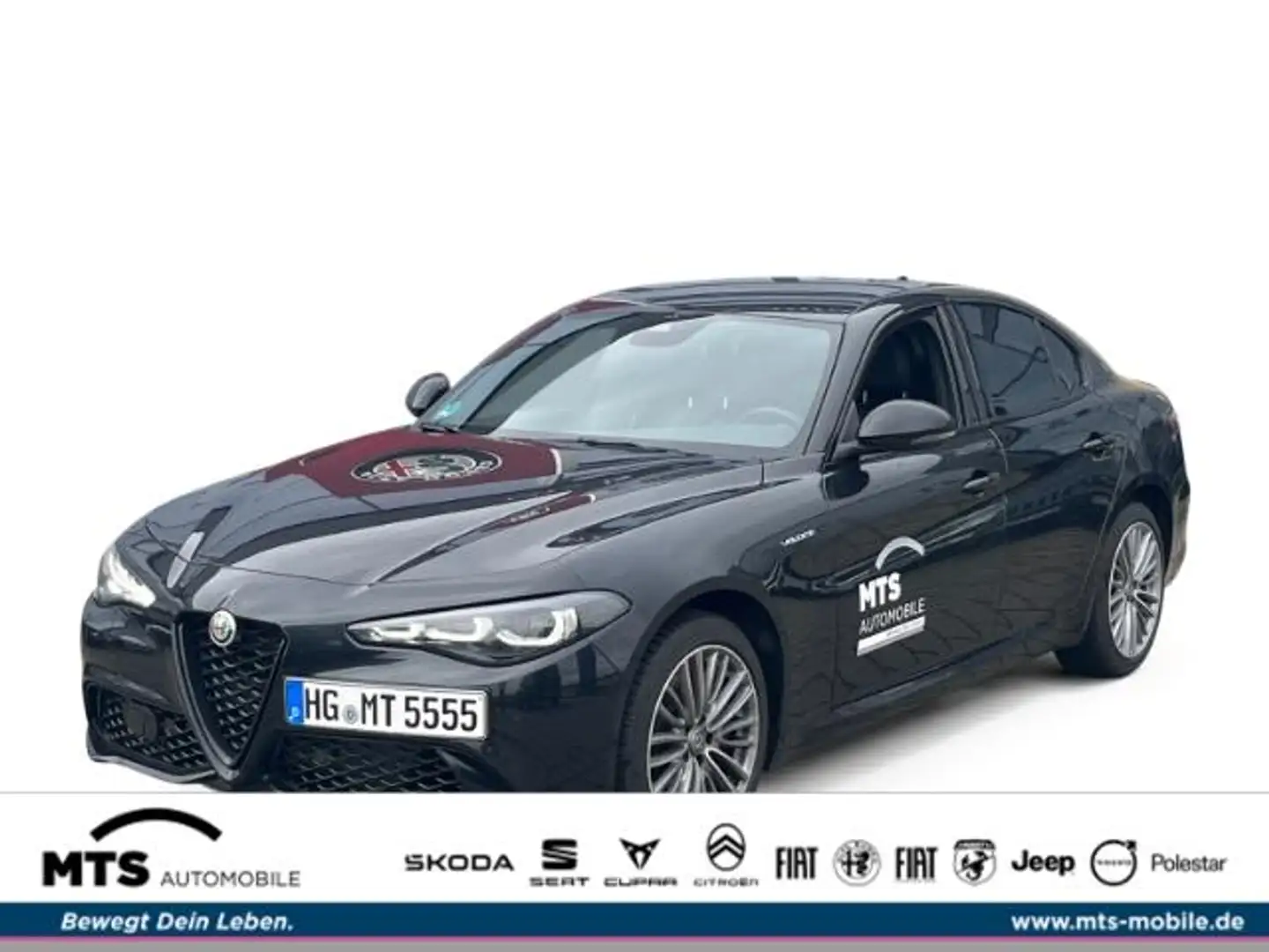 Alfa Romeo Giulia MY23-Veloce 2.0 Turbo 16V 206kW (280 PS) Černá - 1
