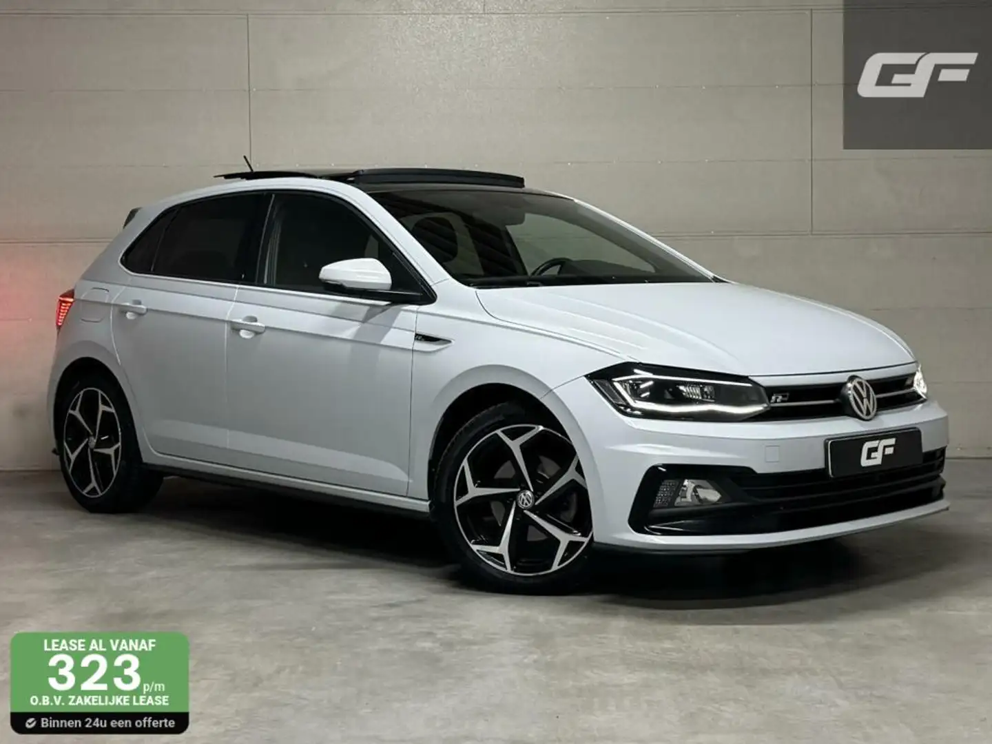 Volkswagen Polo 1.0 TSI 2x R-Line Pano Virtual CarPlay Cruise NAP Wit - 1