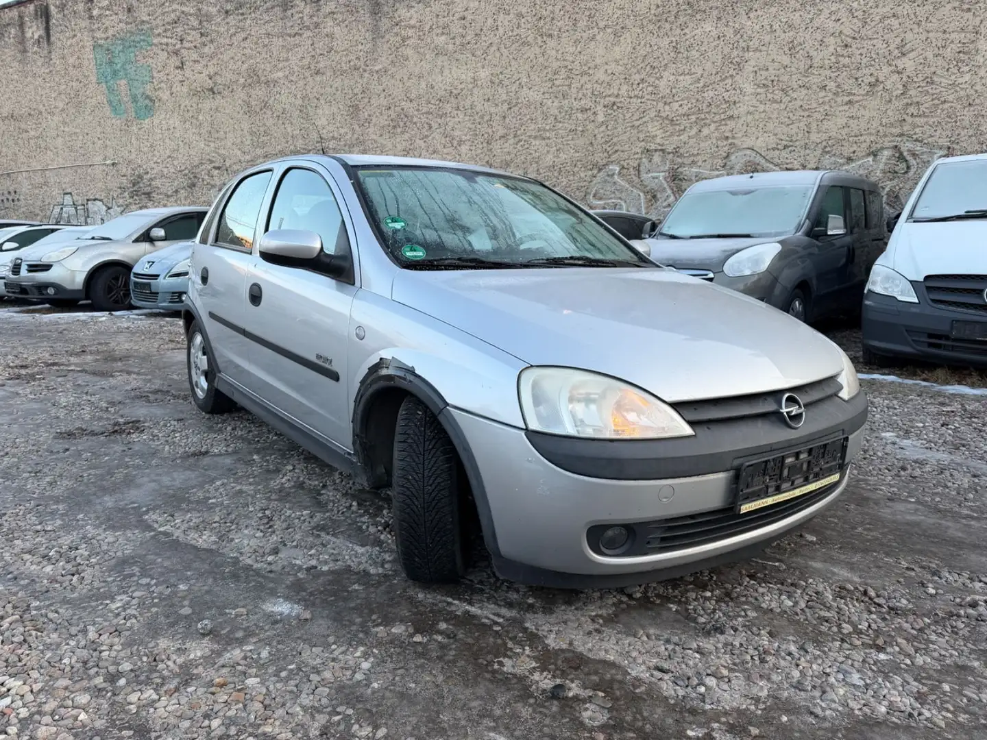 Opel Corsa 1.2 16V Elegance-AUTOMATIK-KLIMA!! Silber - 2