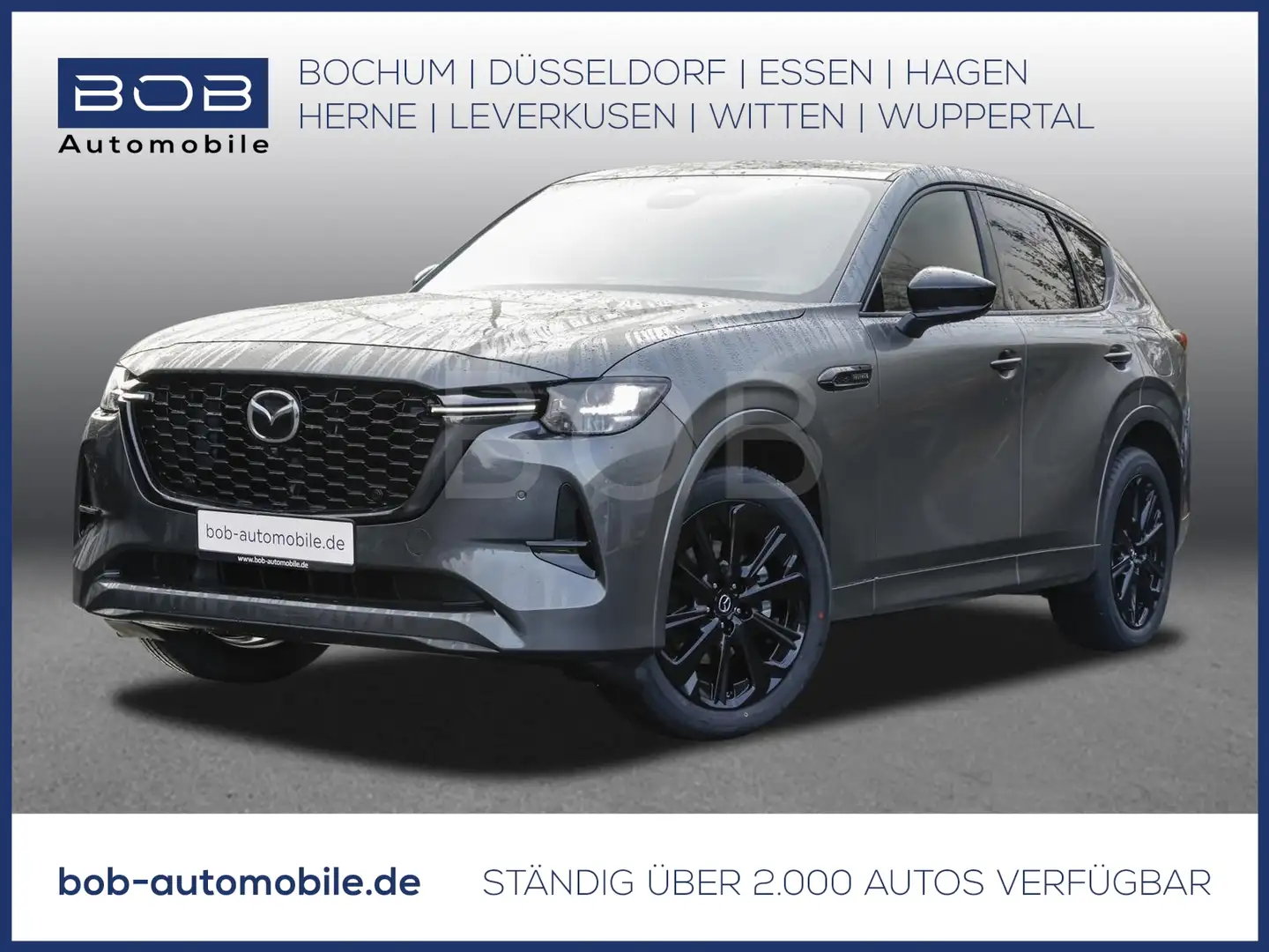 Mazda CX-60 3.3 e-SKYACTIV D 254 8AWD Homura Plus SD Grijs - 1