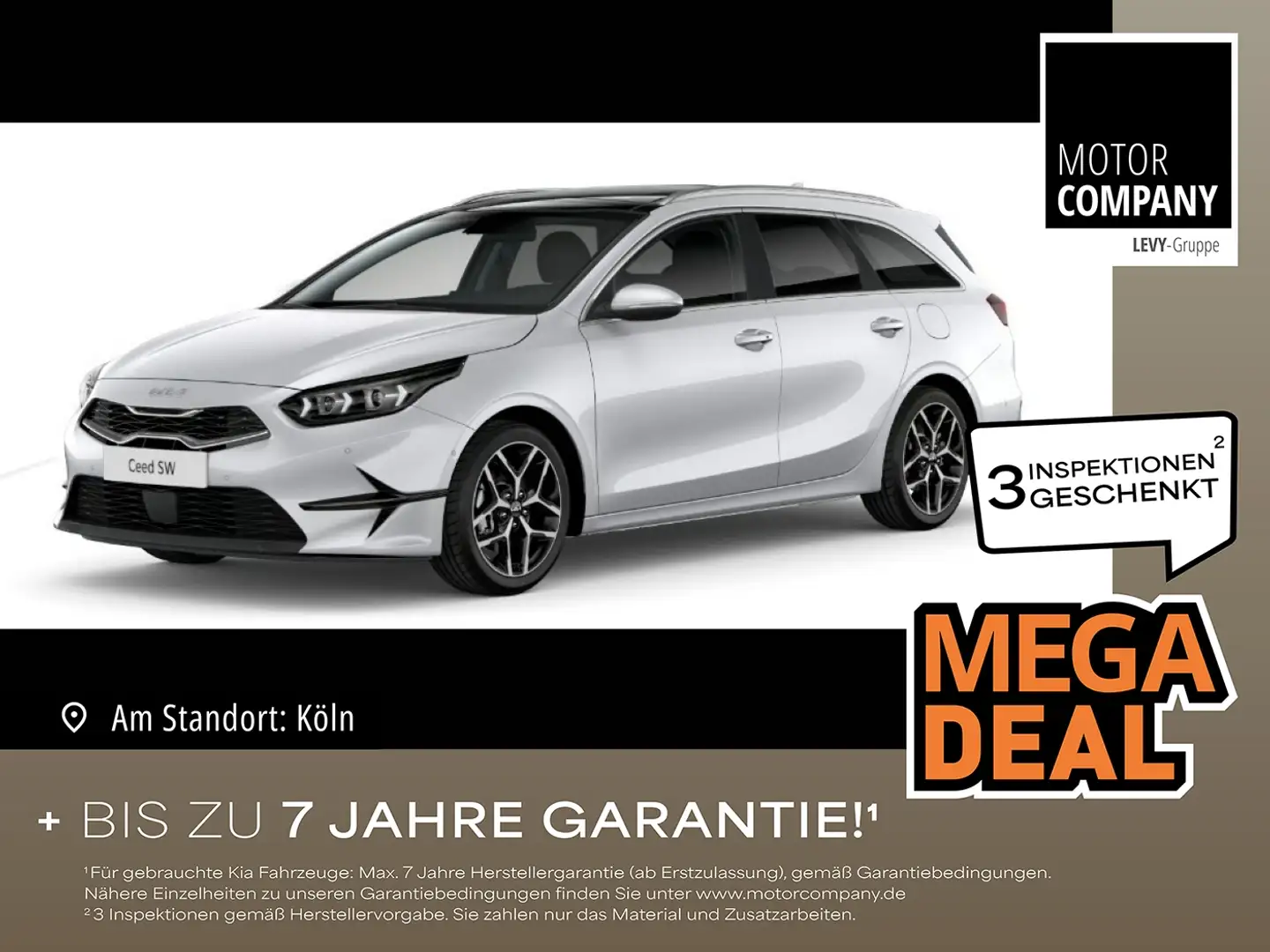 Kia Ceed SW / cee'd SW Ceed SW 1.5 T-GDI  Vision MY25+DCT+R.Kam+Komfort Weiß - 1