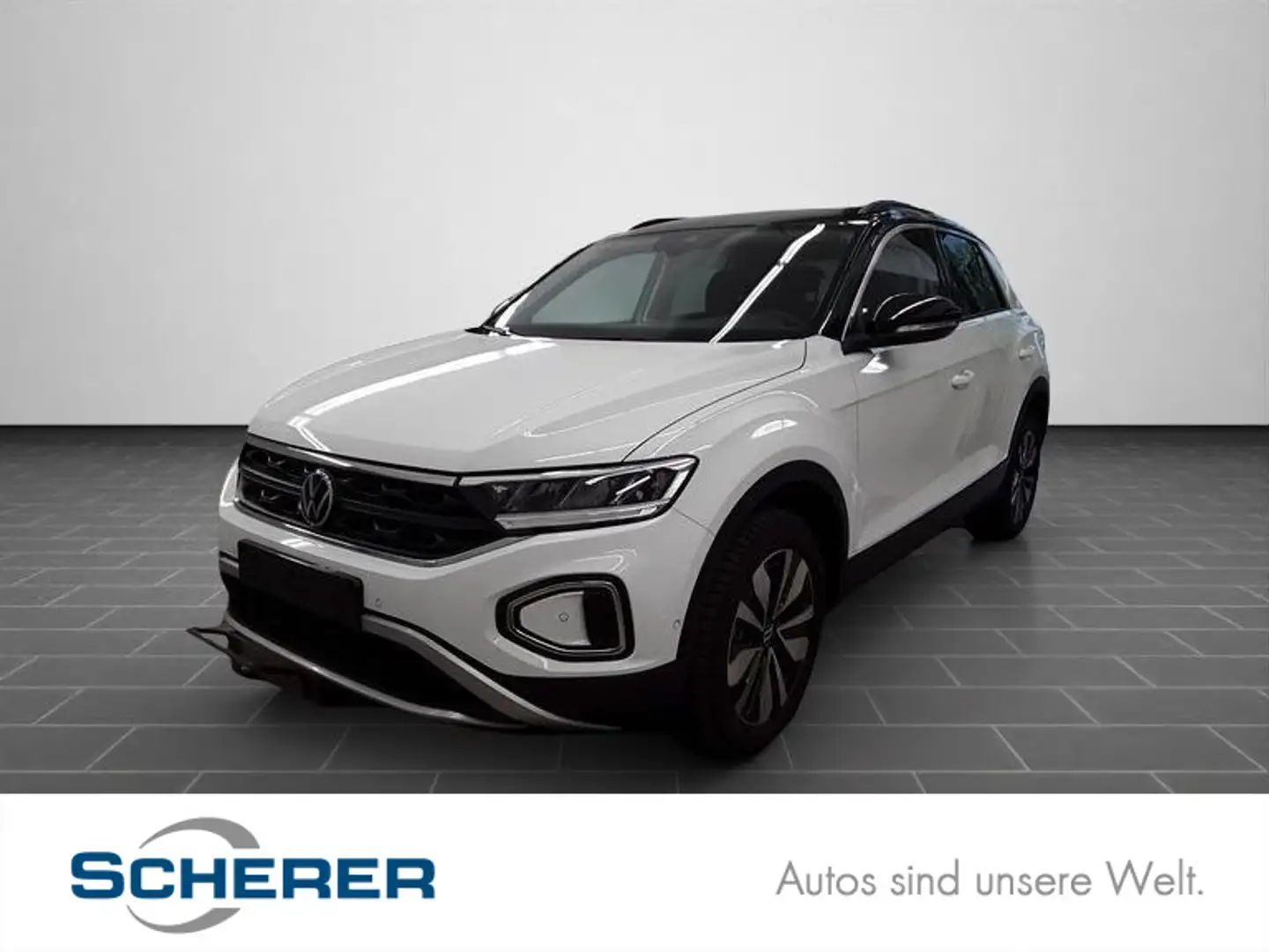 Volkswagen T-Roc T-ROC 1.5 TSI DSG Move, Navi, Kamera, LED, Sitzh Weiß - 1