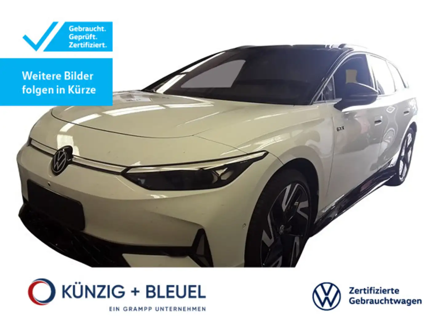 Volkswagen ID.7 Tourer ID.7 GTX Tourer 4MO*Nav*AHK*360°Kam* Weiß - 1