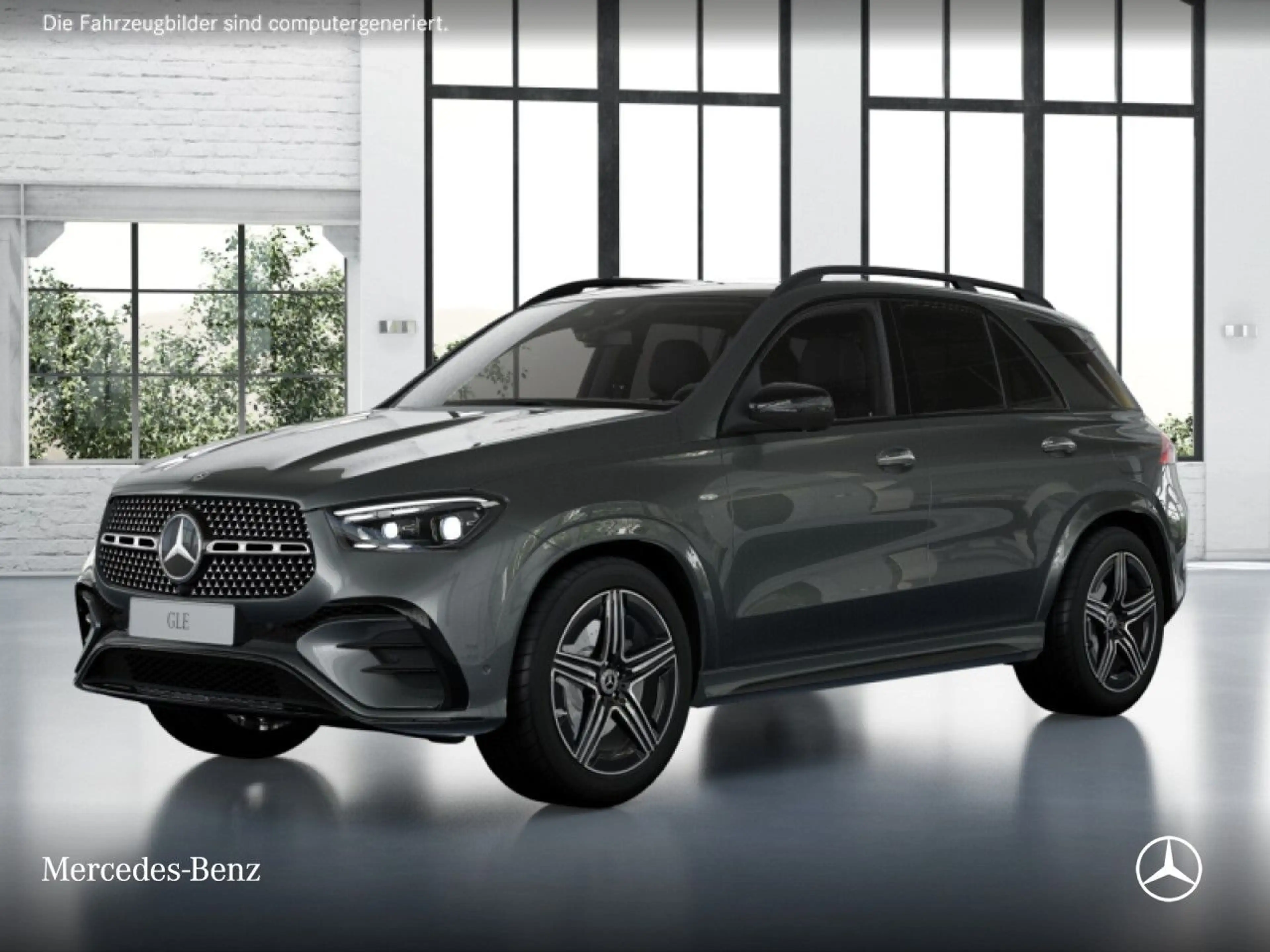 Mercedes-Benz GLE 350 de 4M AMG+NIGHT+PANO+360+AHK+MULTIBEAM+9G — photo 13