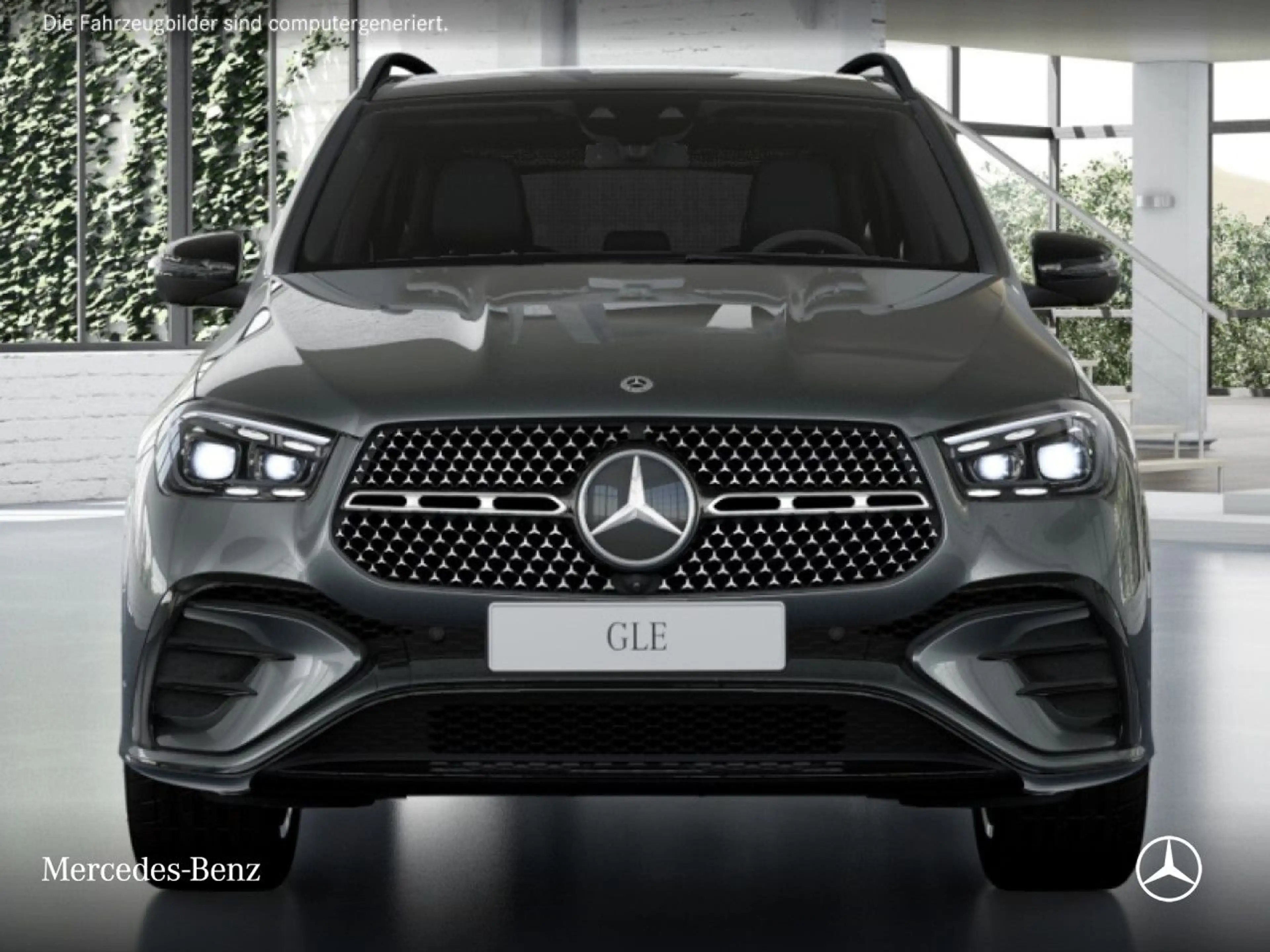 Mercedes-Benz GLE 350 de 4M AMG+NIGHT+PANO+360+AHK+MULTIBEAM+9G — photo 7