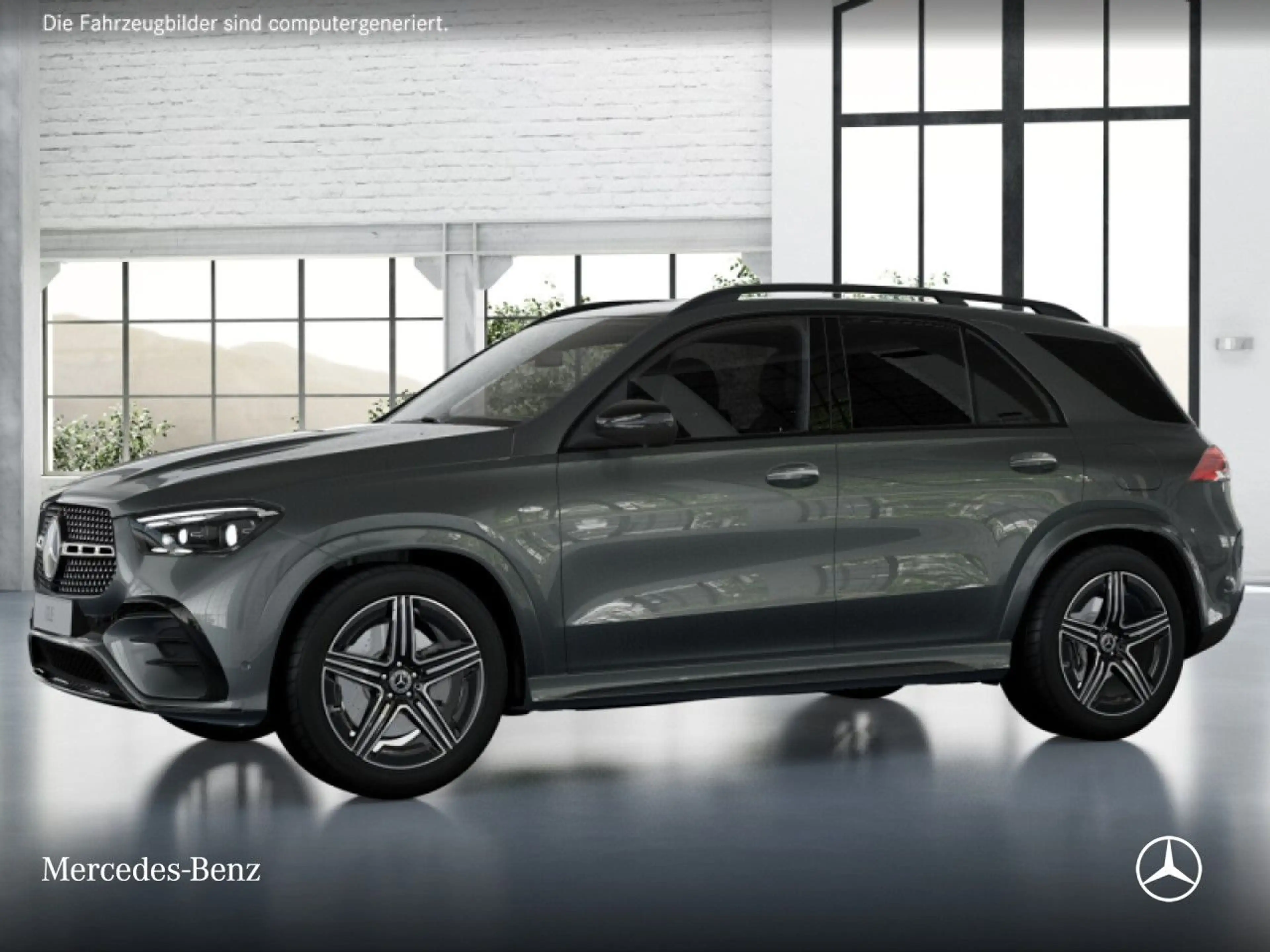 Mercedes-Benz GLE 350 de 4M AMG+NIGHT+PANO+360+AHK+MULTIBEAM+9G — photo 4