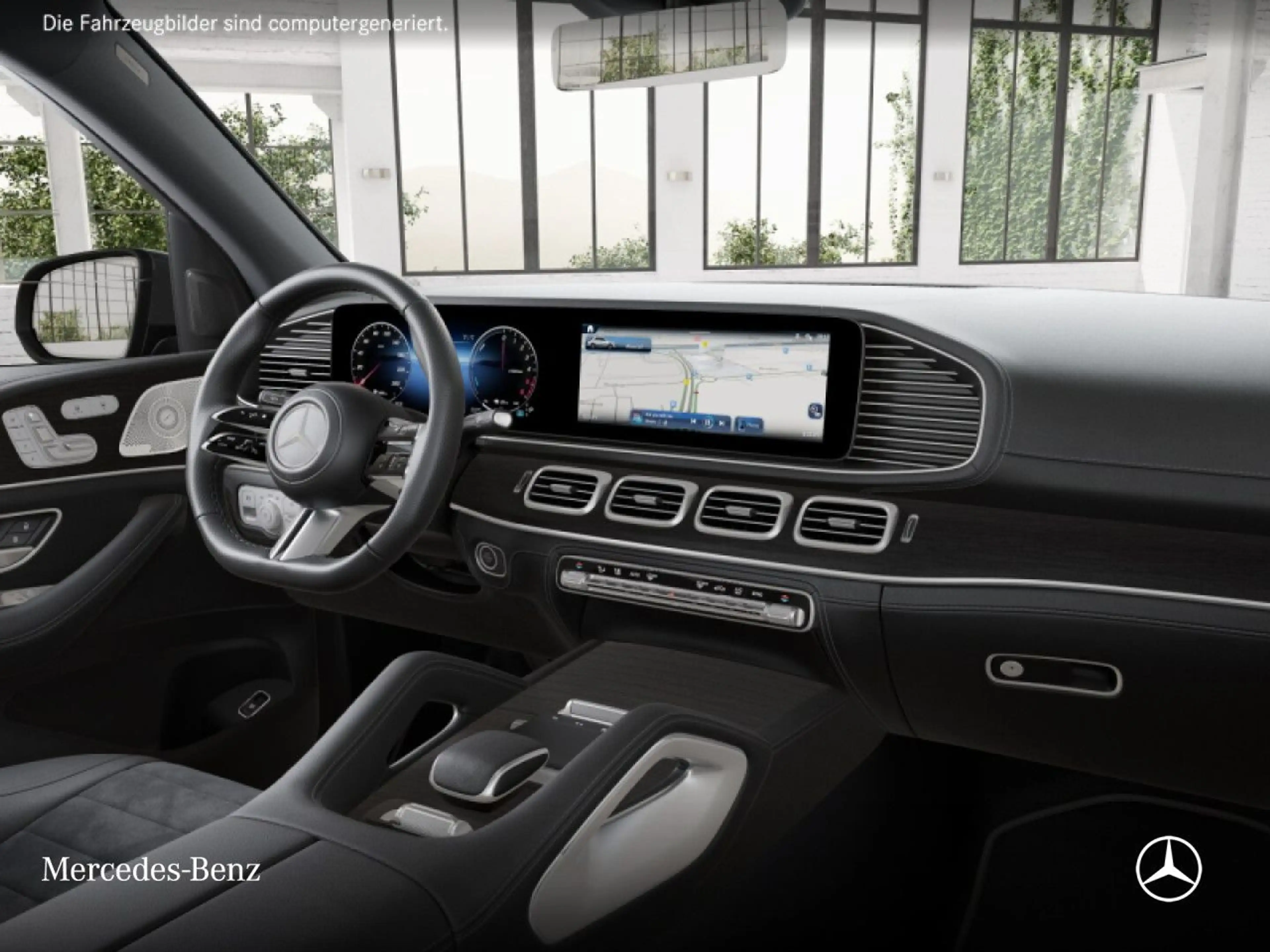 Mercedes-Benz GLE 350 de 4M AMG+NIGHT+PANO+360+AHK+MULTIBEAM+9G — photo 10