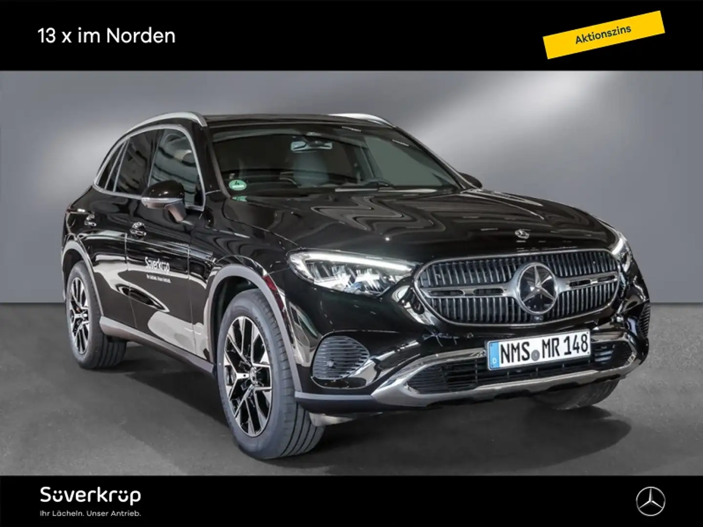 Mercedes-Benz GLC 220 d 4M AVANTGARDE DISTR SPUR PANO 360 AHK Noir - 2