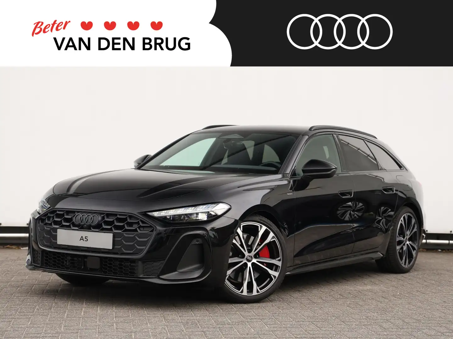 Audi A5 AVANT S edition TFSI e 220 kW / 299 PK Avant Quatt Zwart - 1