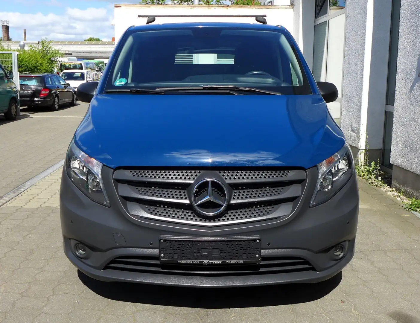 Mercedes-Benz Vito 114 CDI lang Klima AHK Tempomat PTS 46Tkm Blau - 2
