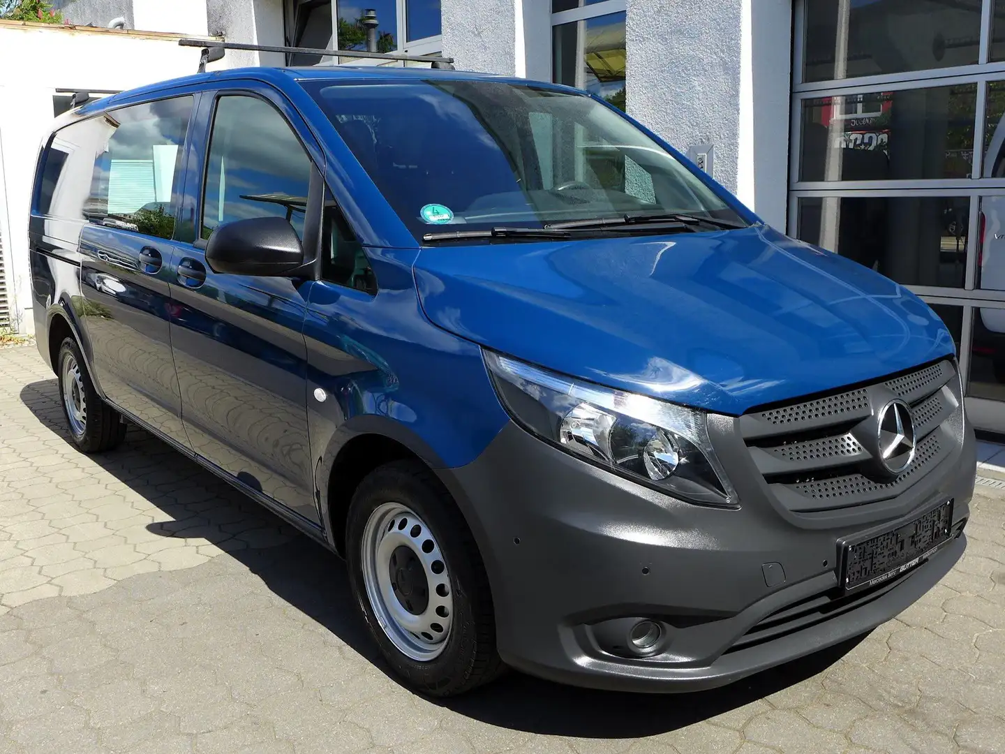 Mercedes-Benz Vito 114 CDI lang Klima AHK Tempomat PTS 46Tkm Blau - 1