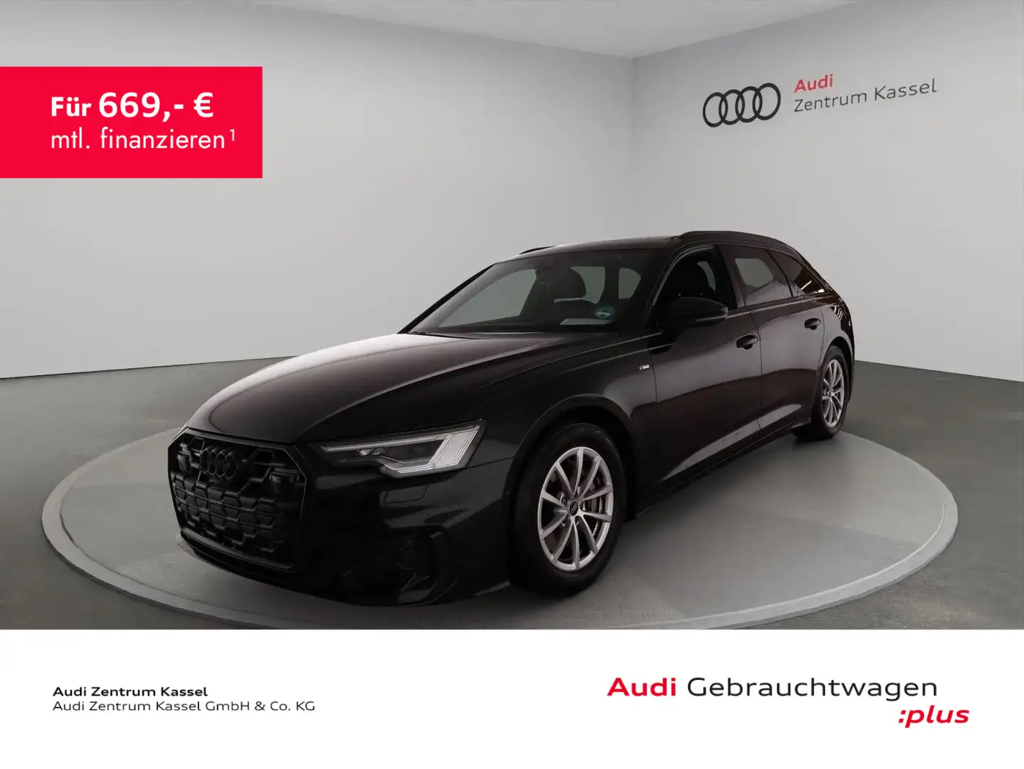 Audi A6 A6 Av. 50 TDI qu. S line Matrix Pano HuD AHK Schwarz - 1
