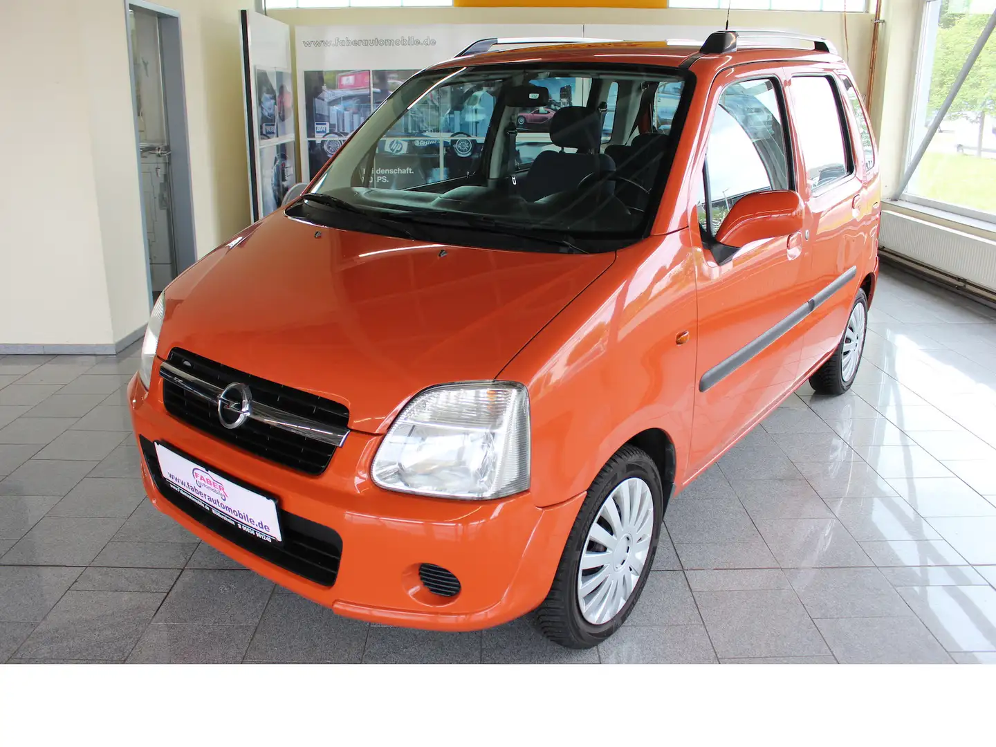 Opel Agila Enjoy,Guter Zustand,Klimaanlage Rot - 1