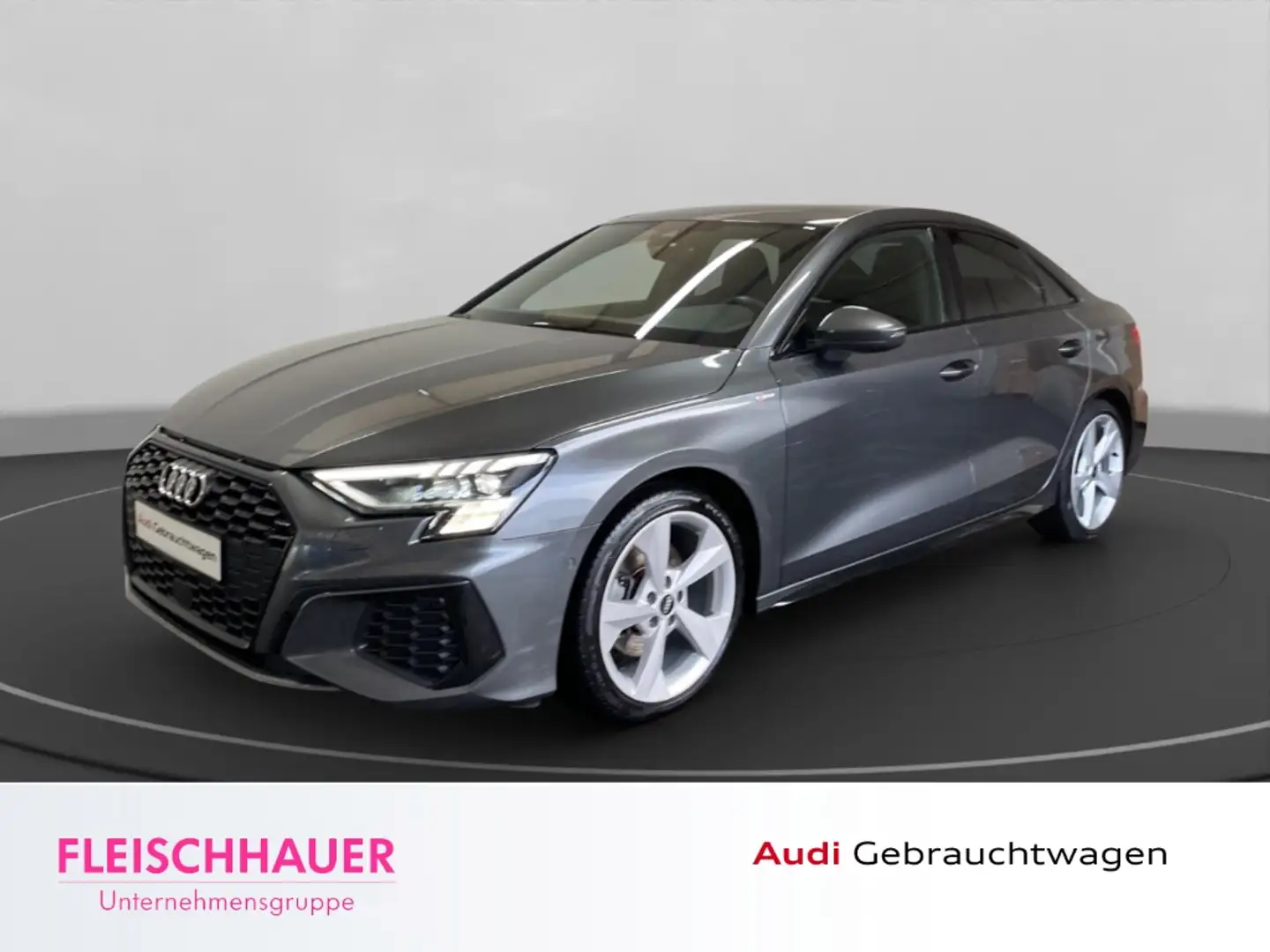 Audi A3 35 TFSI Limo S line ACC LED Navi Tel.-Vorb. CarPla Grau - 1