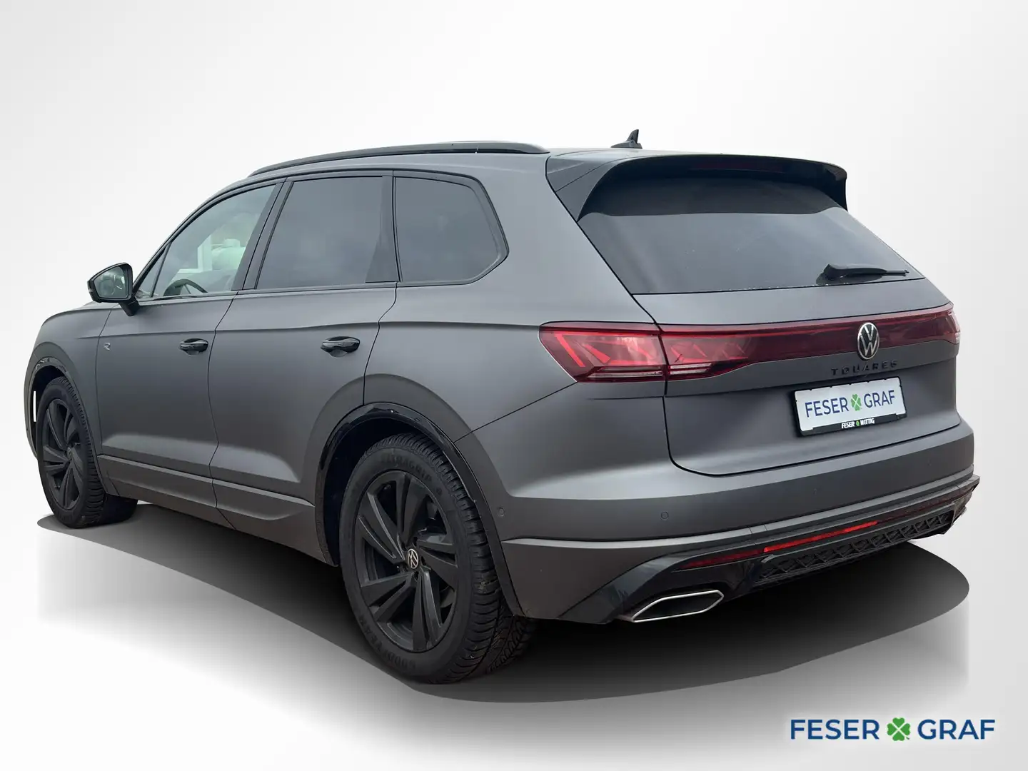Volkswagen Touareg 3.0 TDI 4Mot R-Line Pano/Dynaud/HUD/AHK Grau - 2