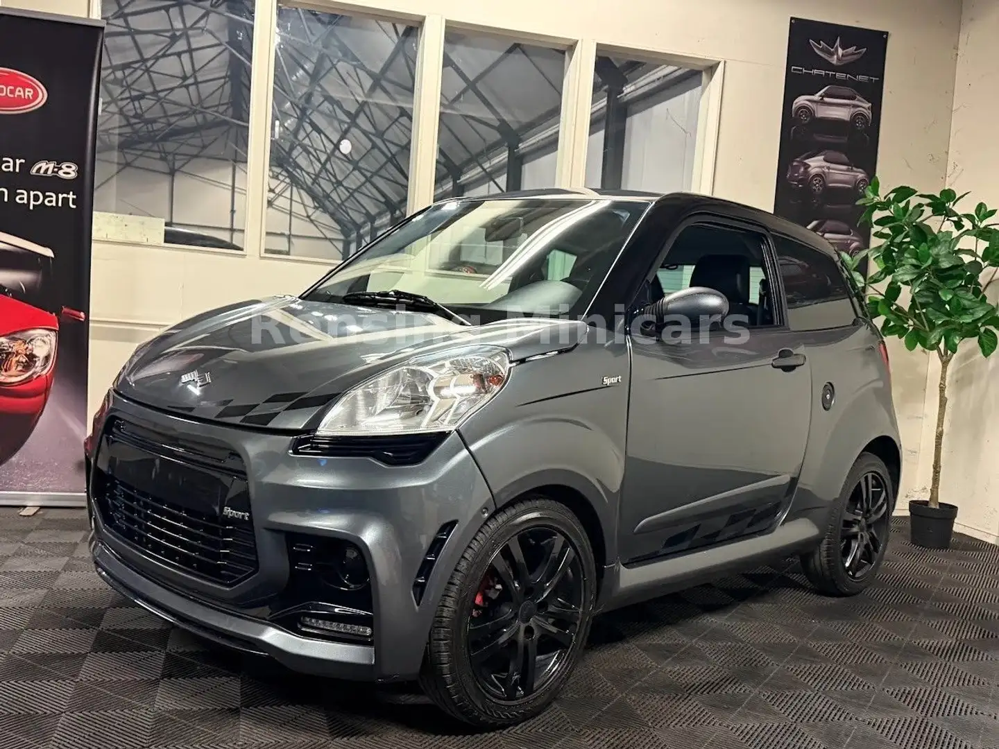 Ligier JS 50 JS50L LANG SPORT Mopedauto Microcar 45 KM Grijs - 2