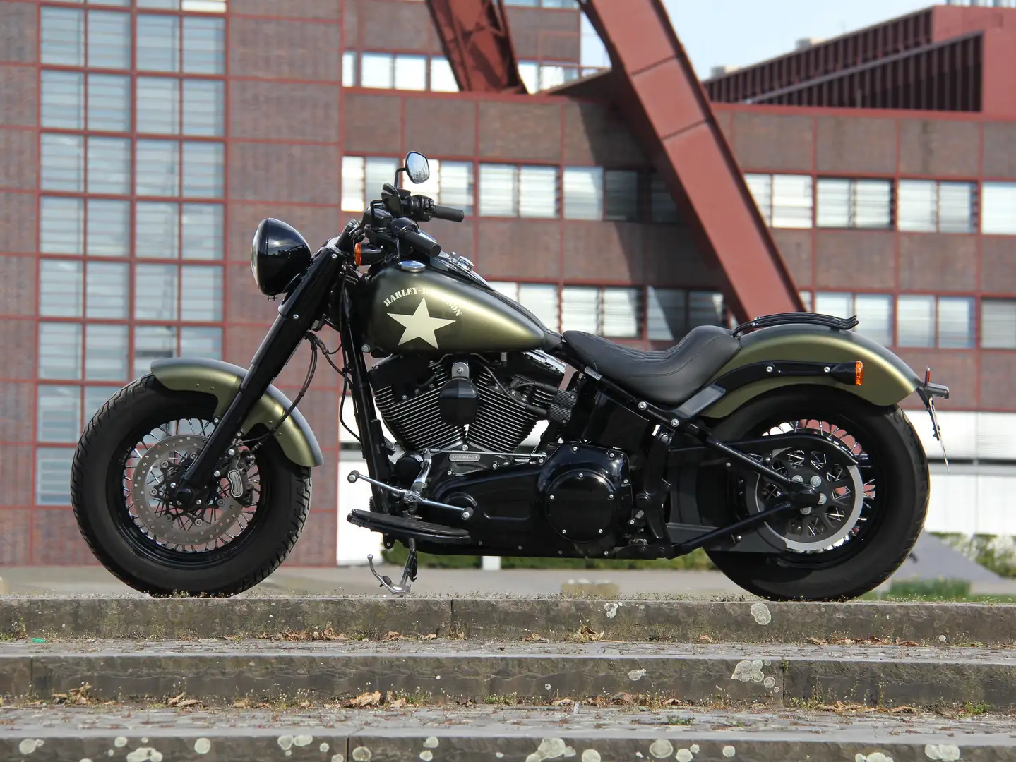Harley-Davidson Softail Slim Softail Slim S FLSS Verde - 2