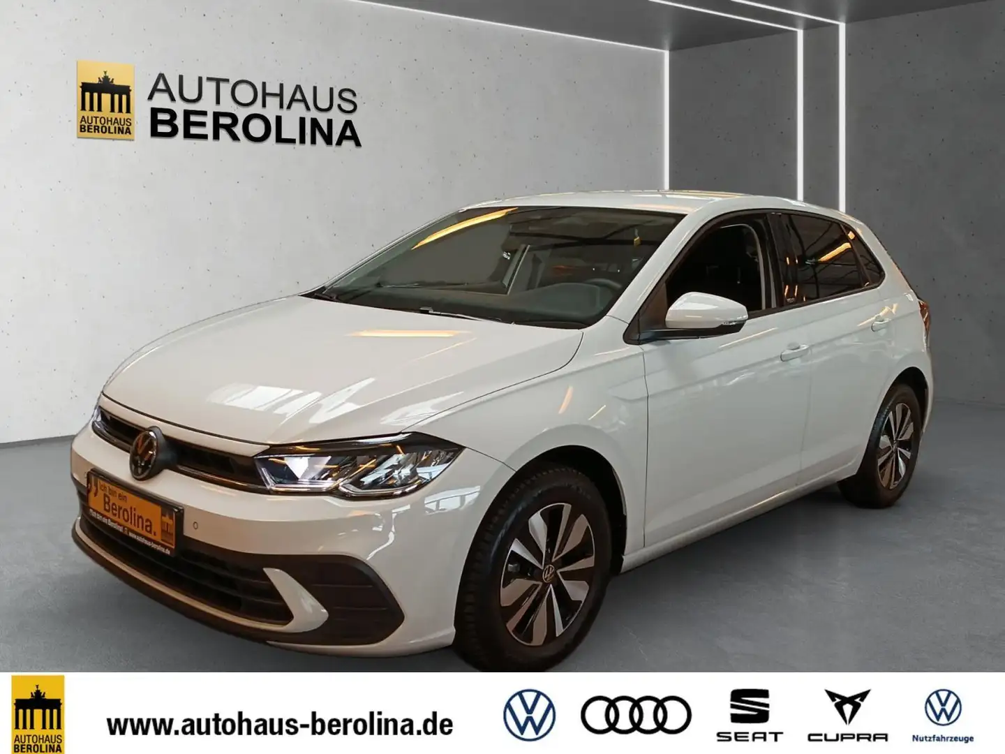 Volkswagen Polo 1.0 TSI Move DSG *AHK*ACC*NAV*R-CAM*SHZ* Weiß - 2
