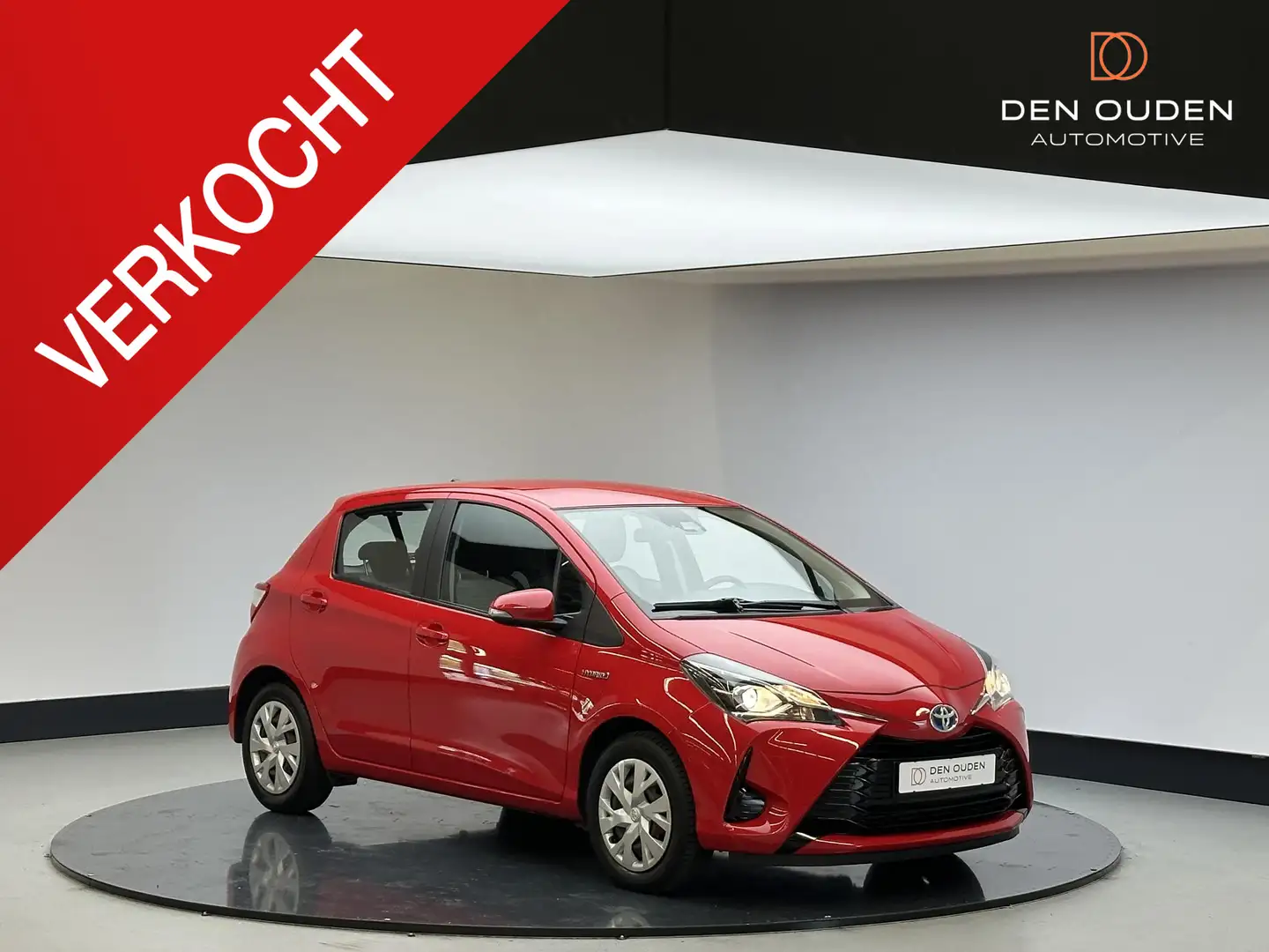 Toyota Yaris 1.5 Hybrid Aspiration Automaat | Cam Achter | Heel Rood - 1
