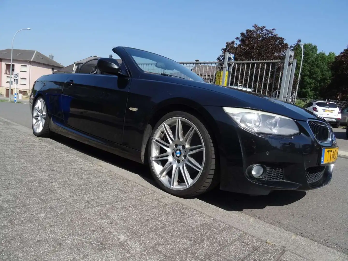 BMW 320 Cabriolet Diesel Automatique Pack M 134CV Noir - 1