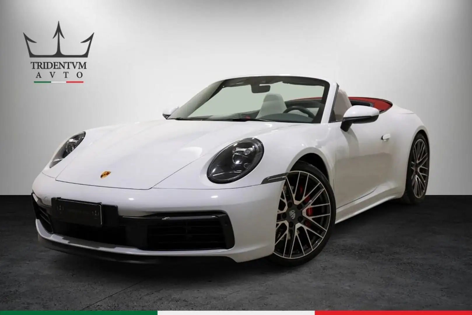 Porsche 911 992 Cabrio 3.0 Carrera S auto Bianco - 1