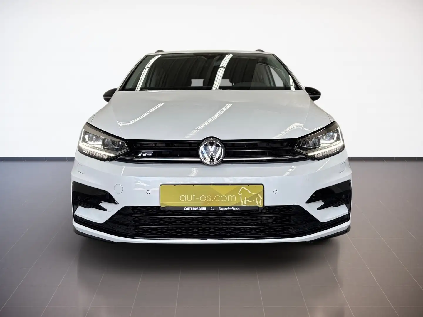 Volkswagen Touran HIGHLINE R-LINE BLACK 2.0TDI 190PS DSG 7-SITZE.AHK Weiß - 2