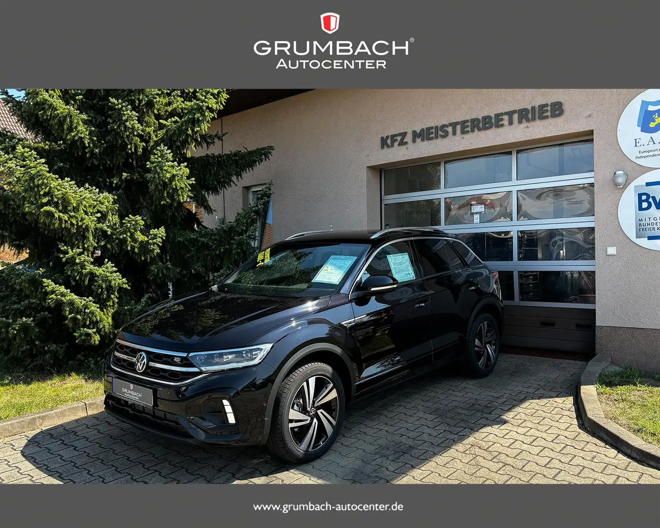 Volkswagen T-Roc 1.5 TSI DSG R-Line Edition IQ.Assistenz Winterp... Zwart - 1