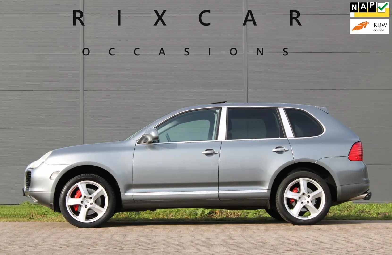 Porsche Cayenne 4.5 Turbo Automaat Schuifdak Trekhaak !!NIEUWBINNE Grijs - 1