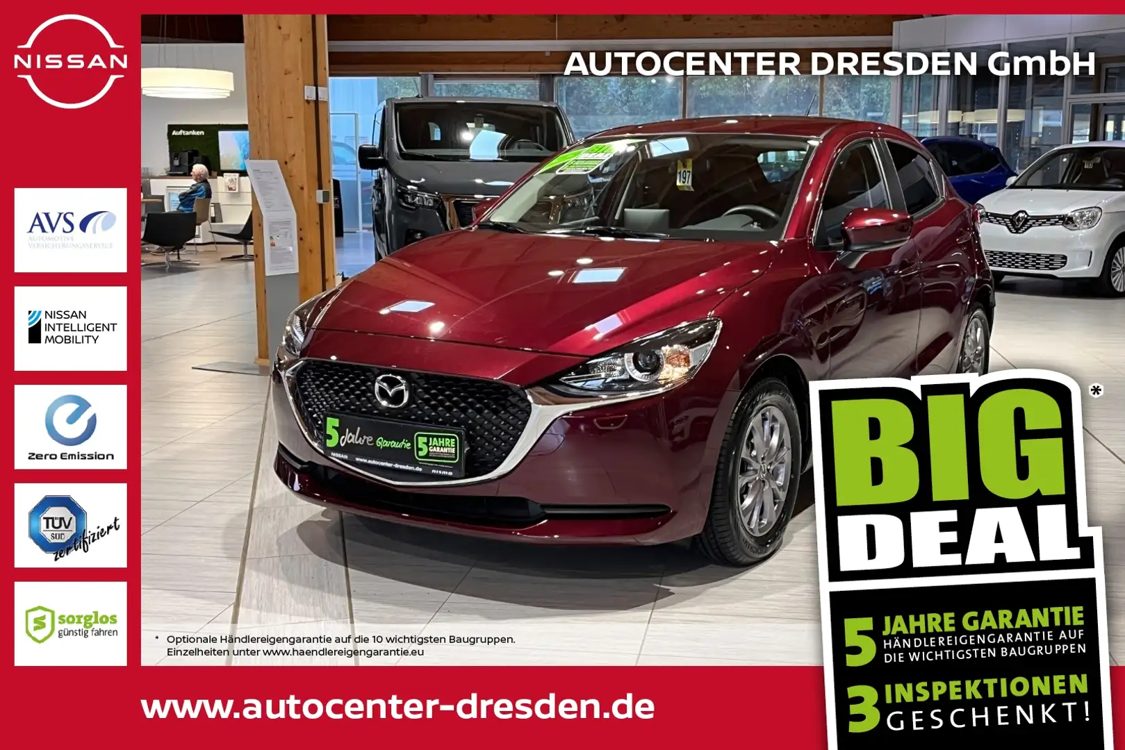 Mazda 2 1.5 SKYACTIV-G 90 Exclusive-Line LED NAVI PDC - 1