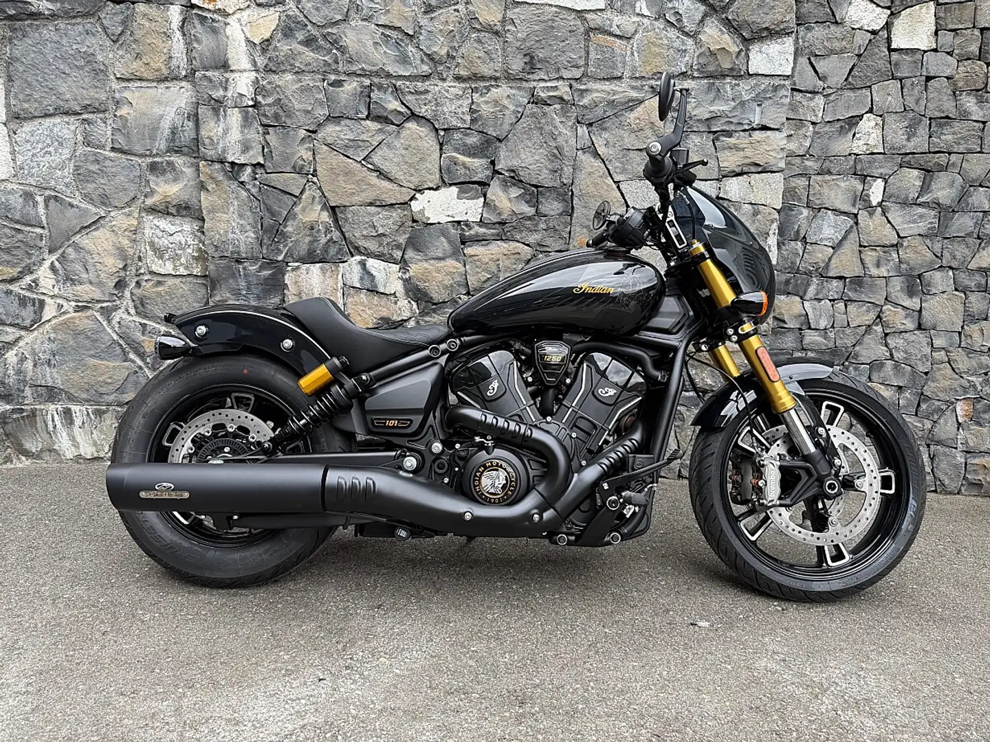 Indian Scout Scout 101 Schwarz - 1