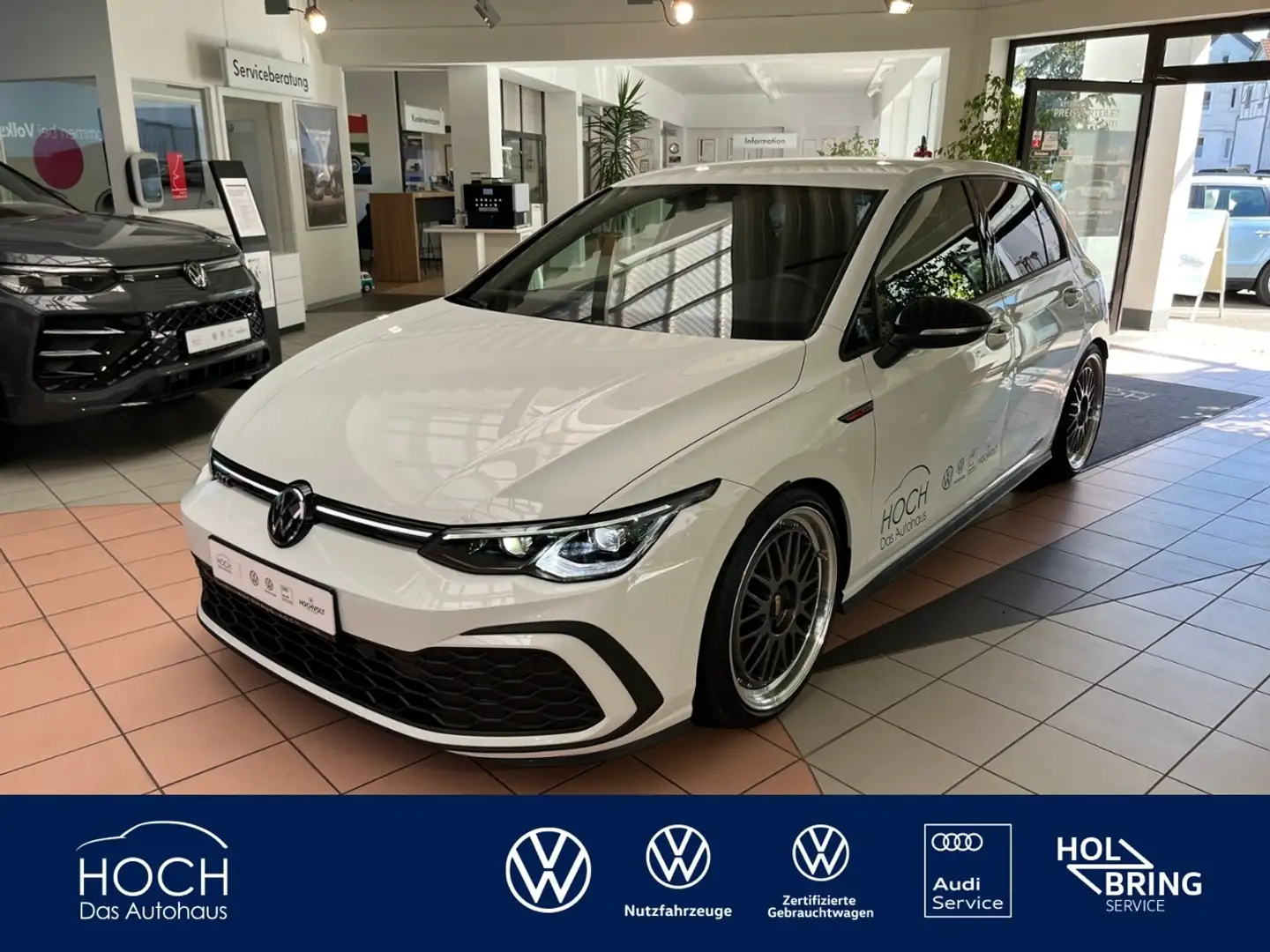 Volkswagen Golf VIII 2.0 TSI GTI+LED+ACC Harman Kardon Blanc - 1